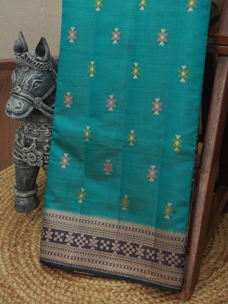 Semi Tussar Saree | TTDS3518
