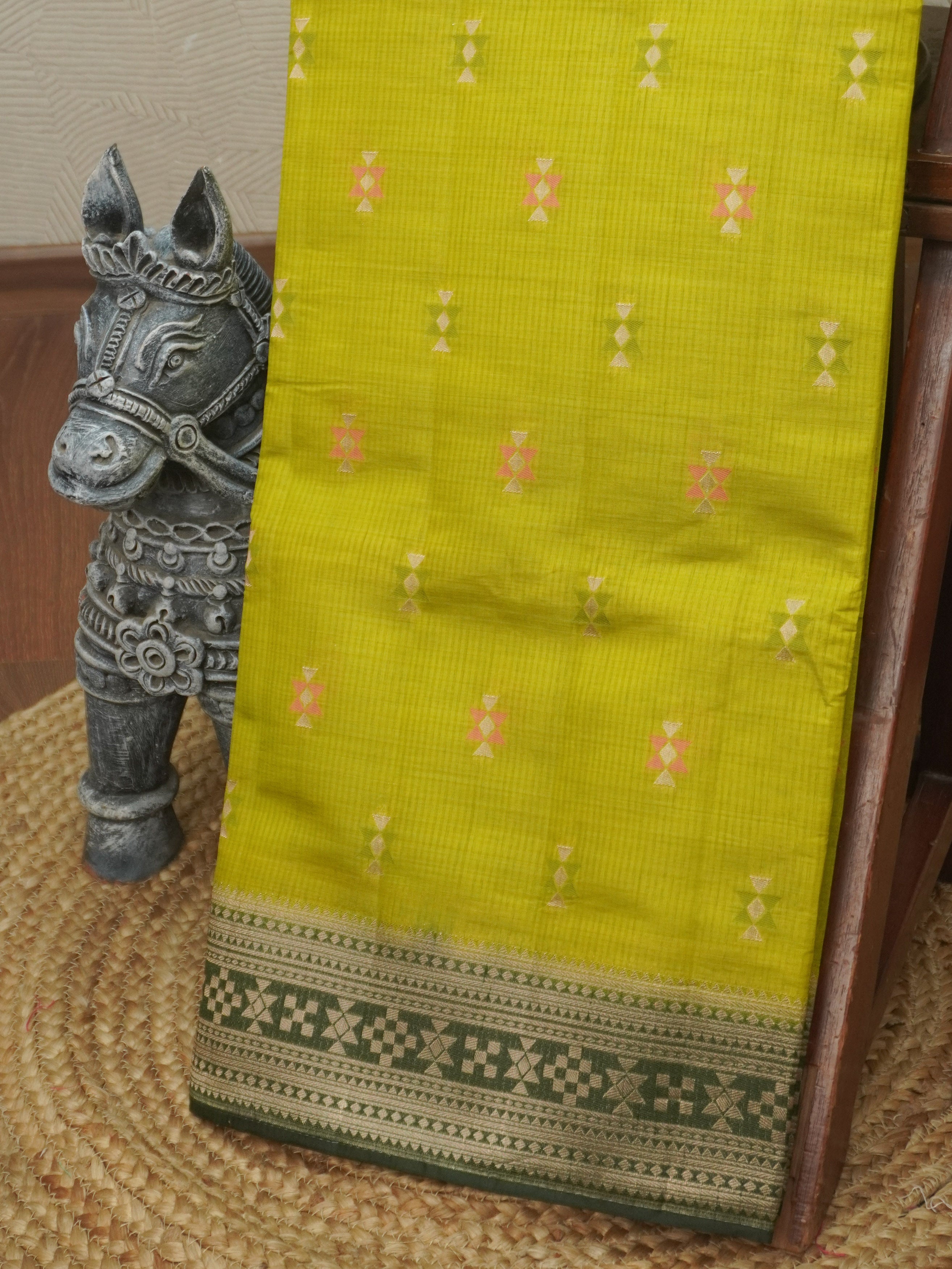 Semi Tussar Saree | TTDS3518