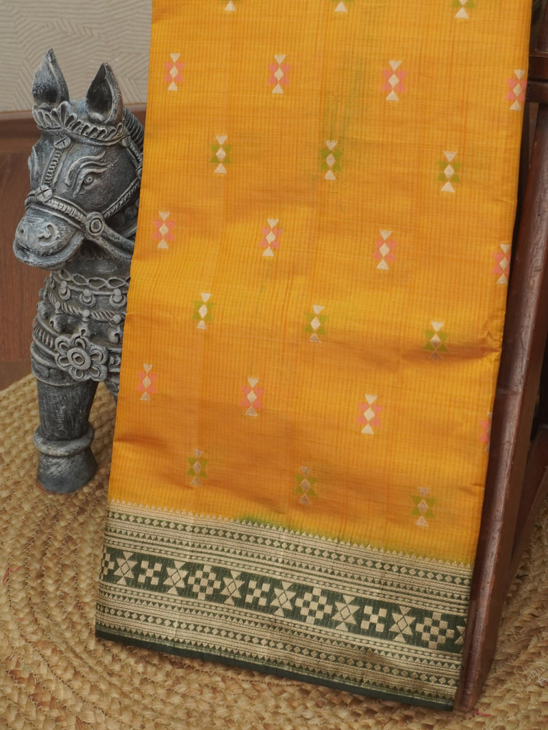 Semi Tussar Saree | TTDS3518