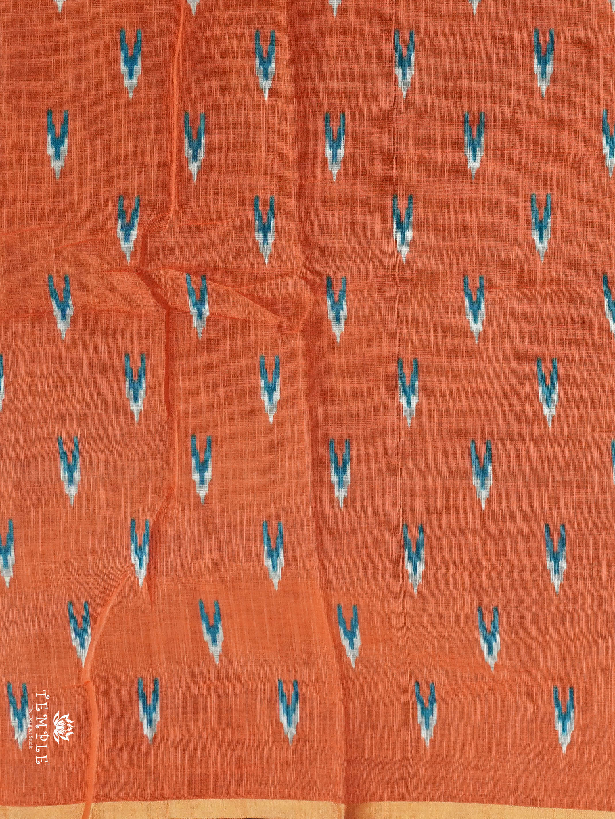 Linen Cotton Saree | TTDS3090