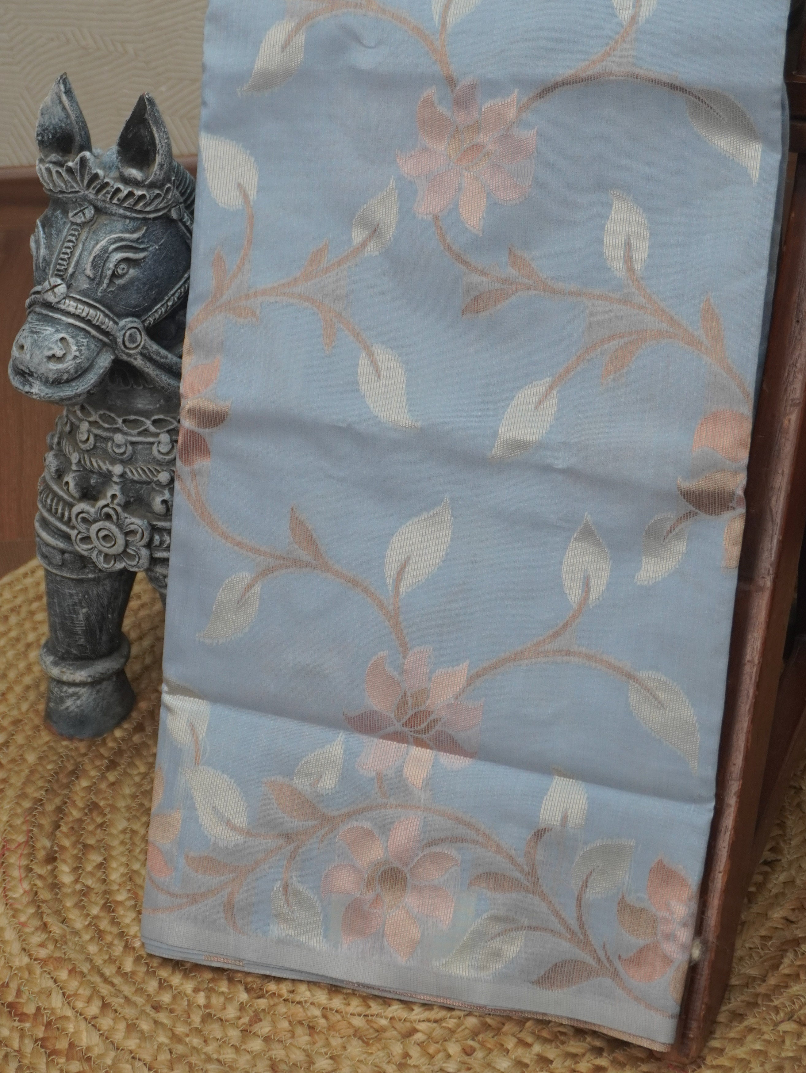 Chanderi Silk Cotton Saree | TTDS3519