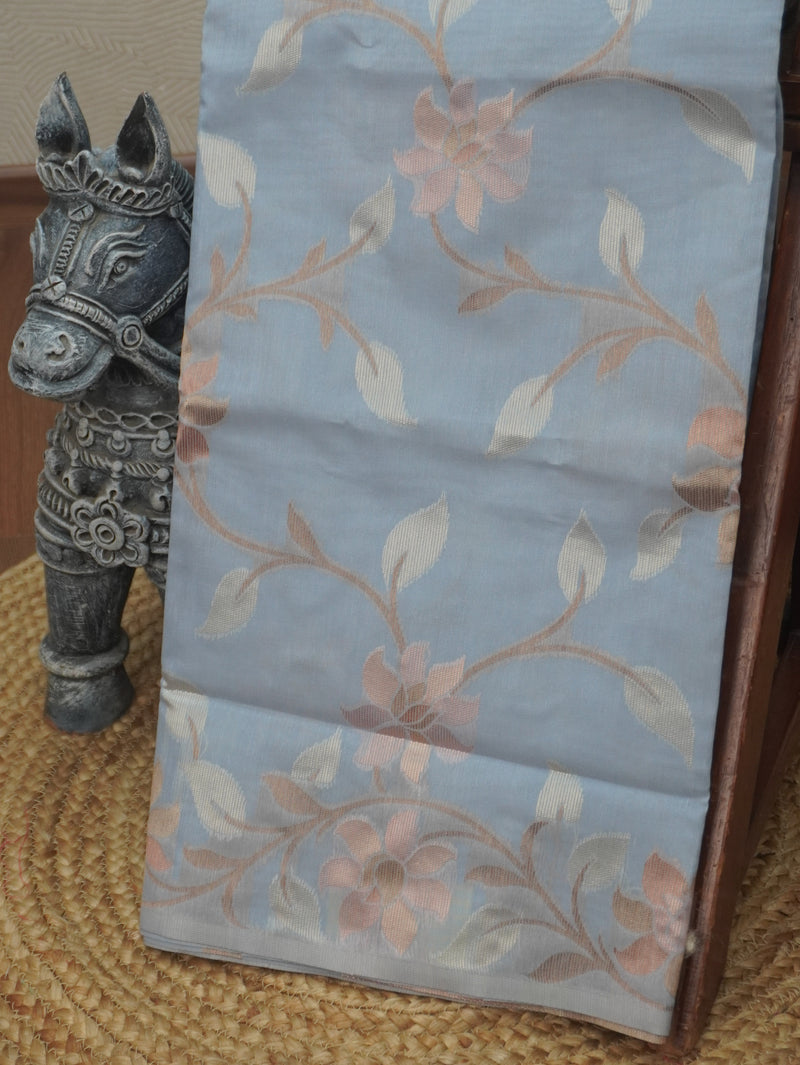 Chanderi Silk Cotton Saree | TTDS3519