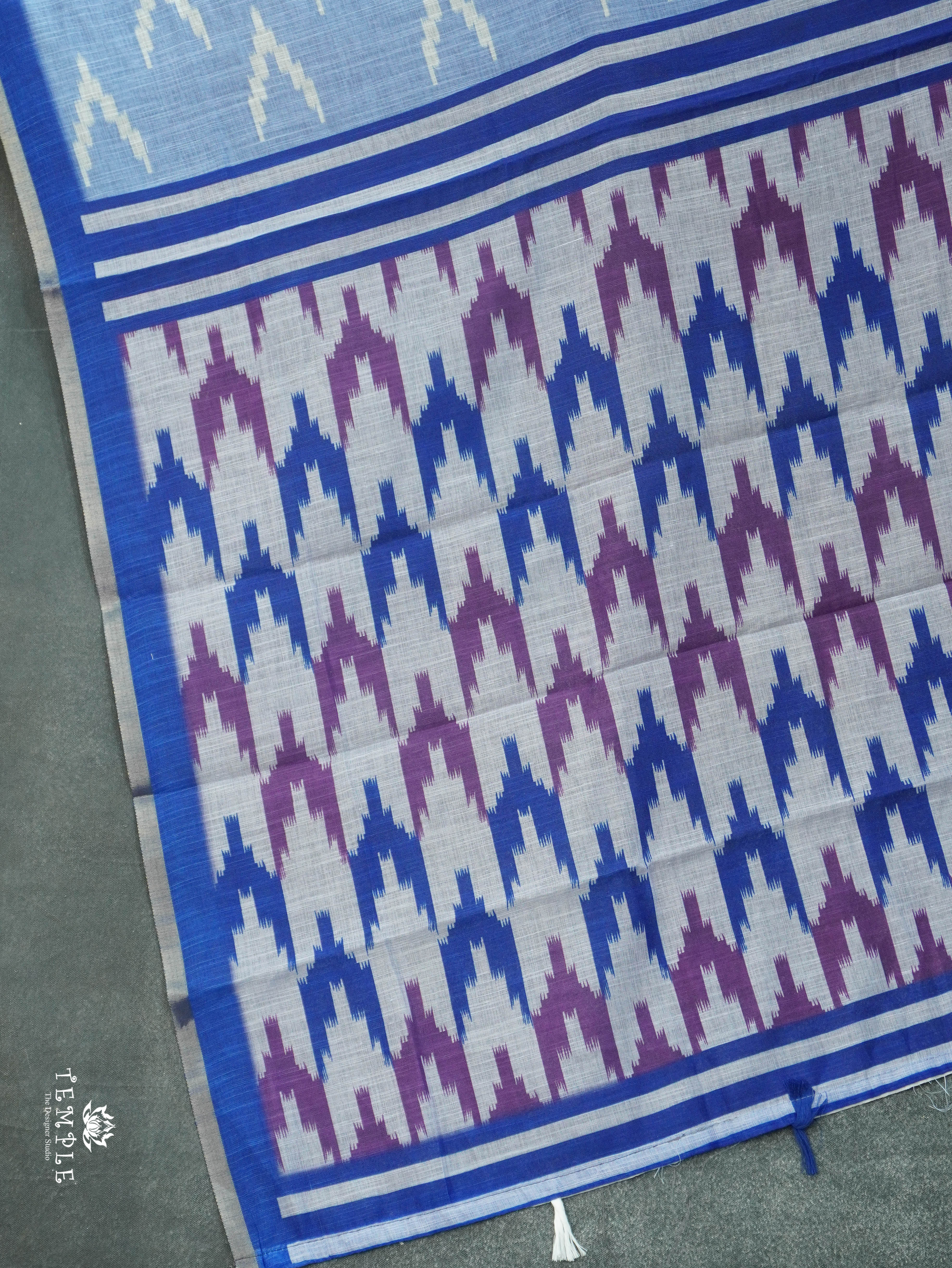 Linen Cotton Saree | TTDS3090