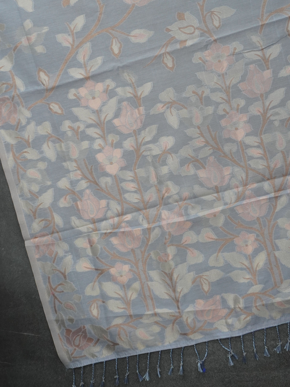 Chanderi Silk Cotton Saree | TTDS3517