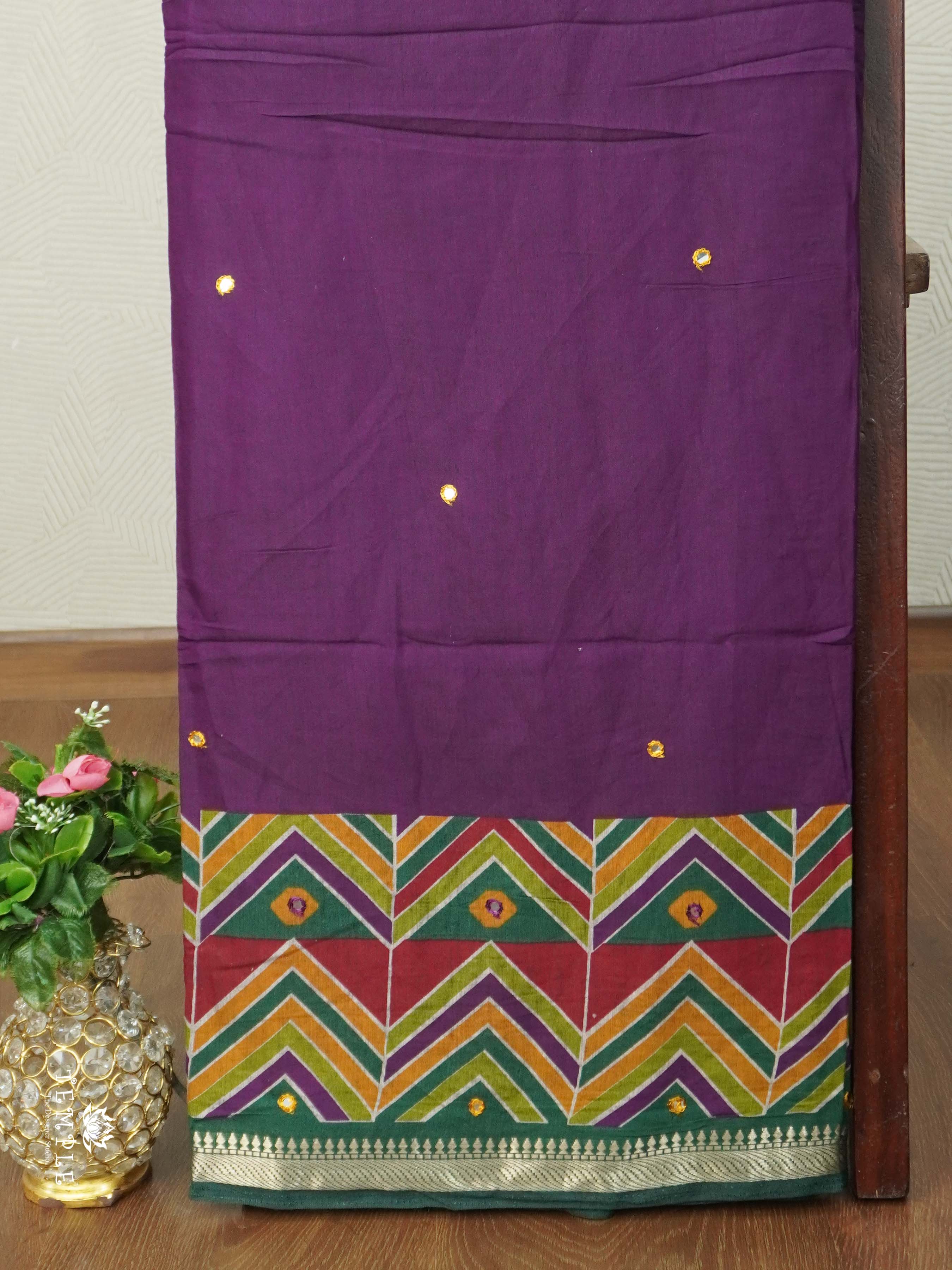 Fancy Cotton Saree | TTDS2609