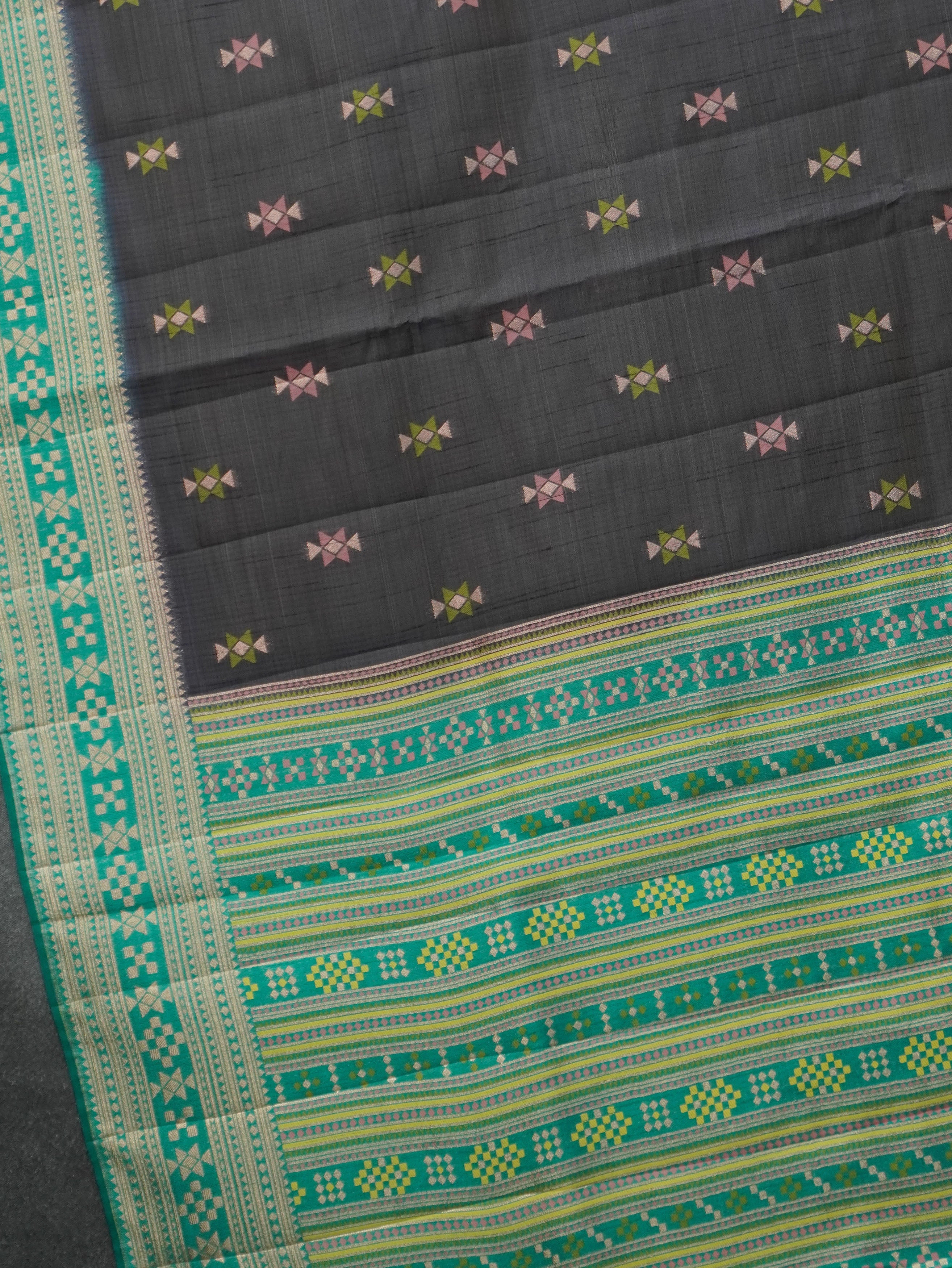 Semi Tussar Saree | TTDS3518