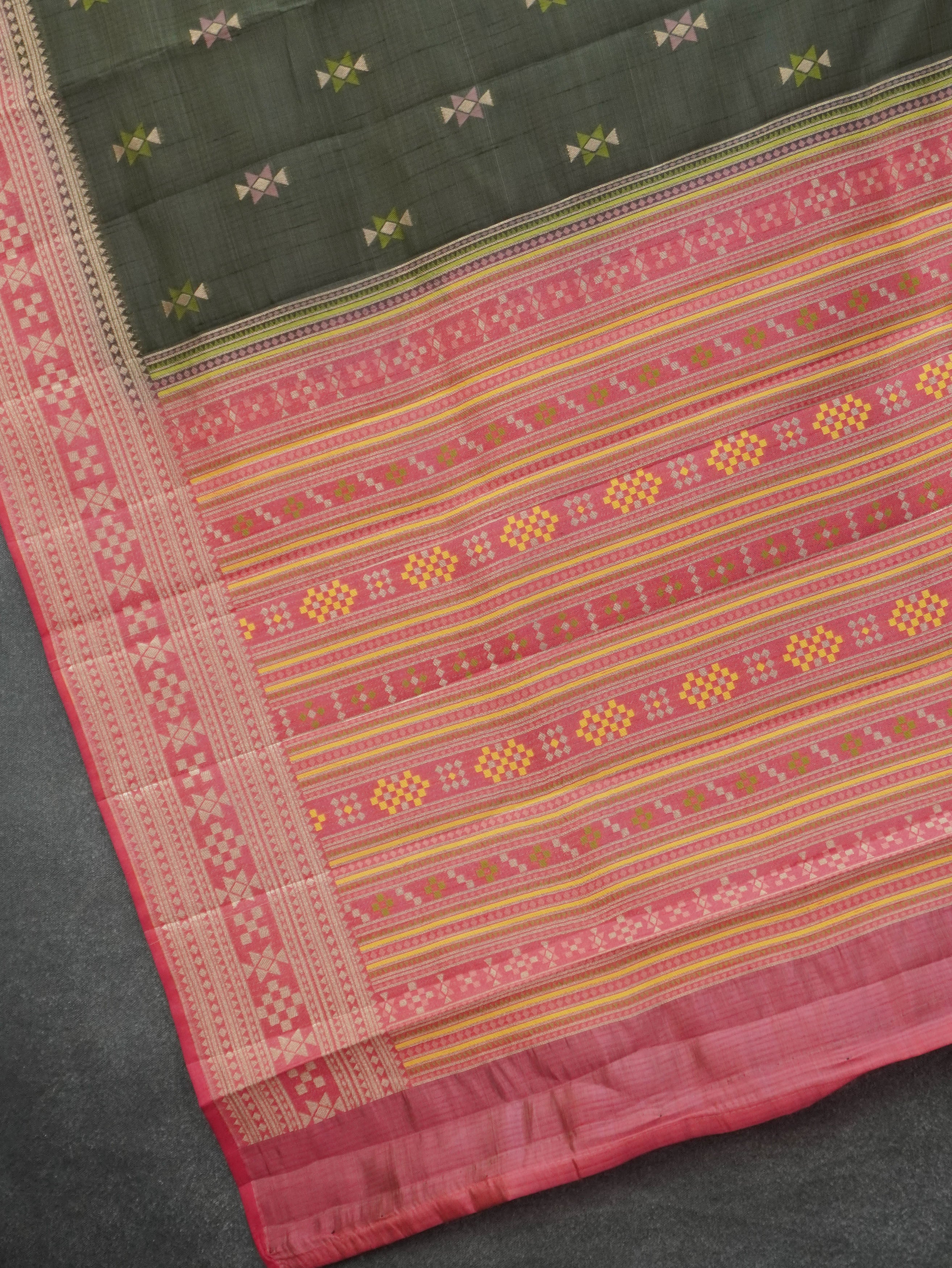 Semi Tussar Saree | TTDS3518