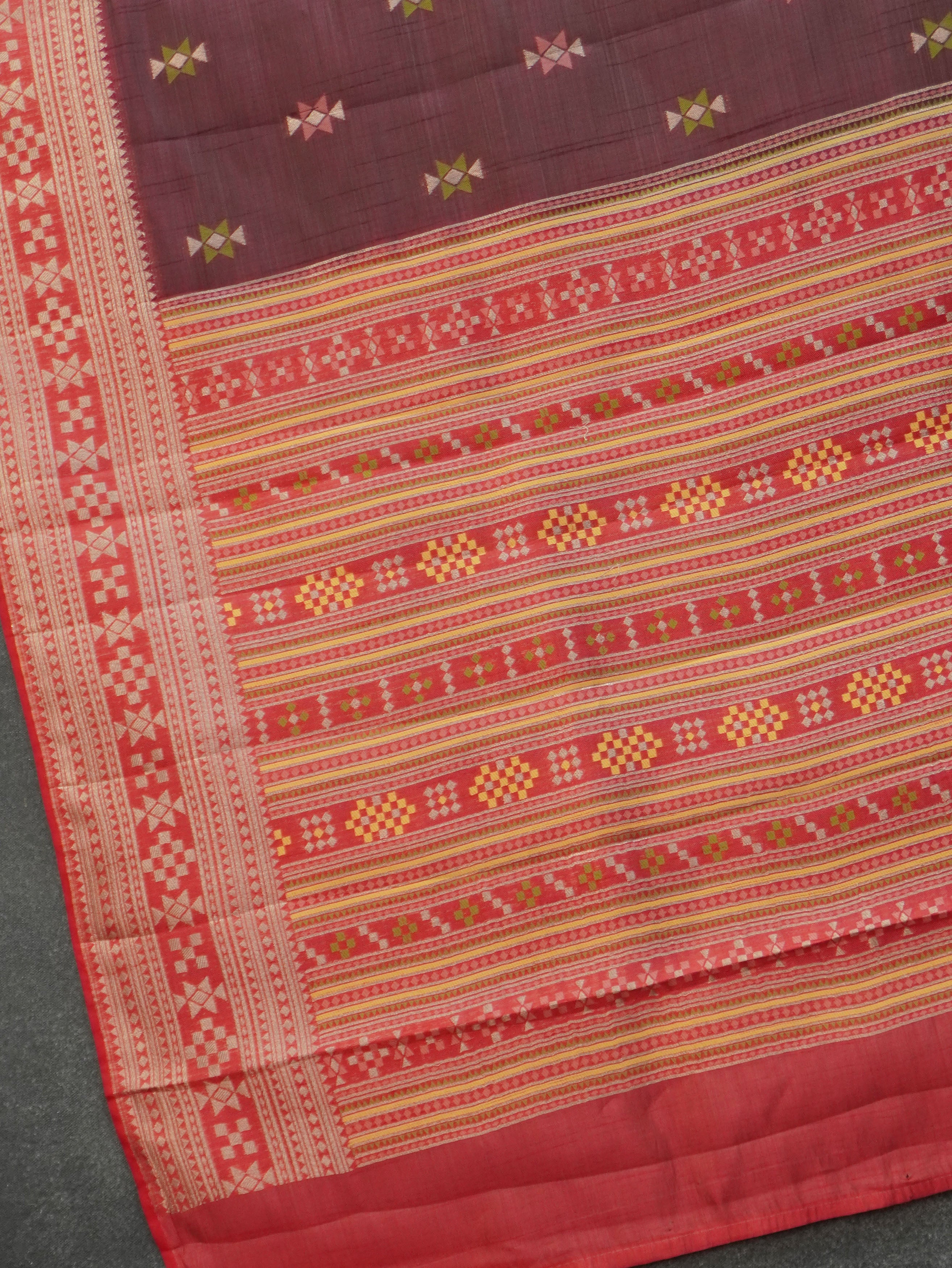 Semi Tussar Saree | TTDS3518