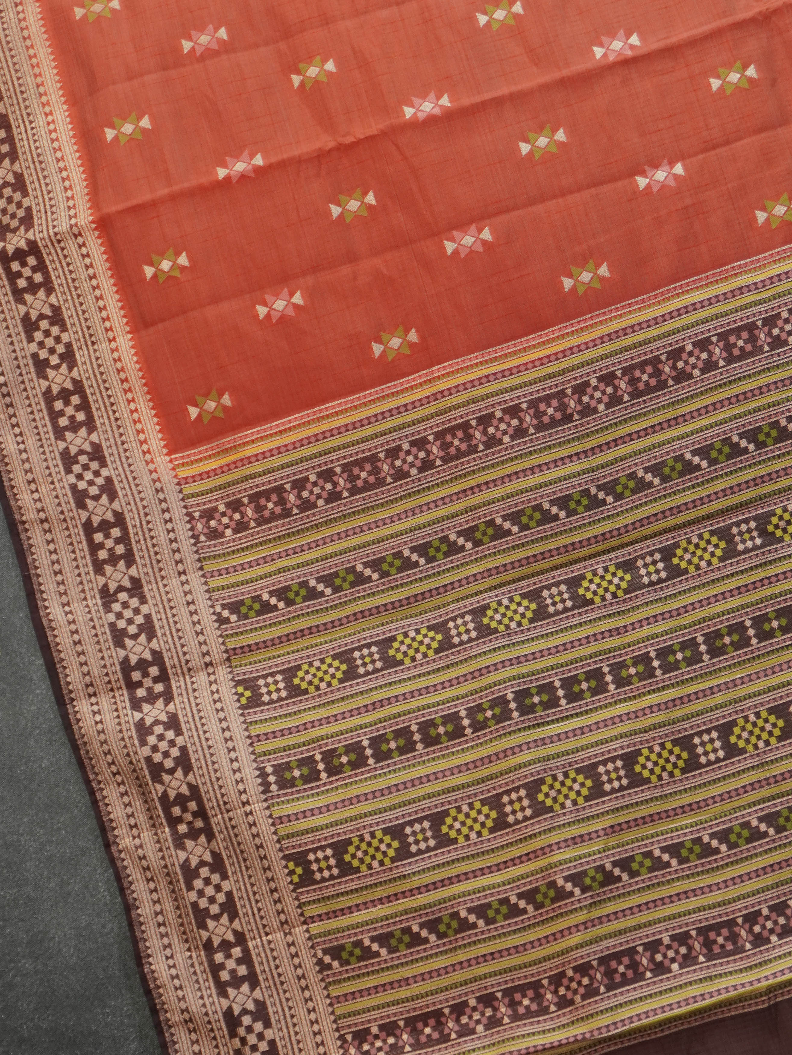 Semi Tussar Saree | TTDS3518