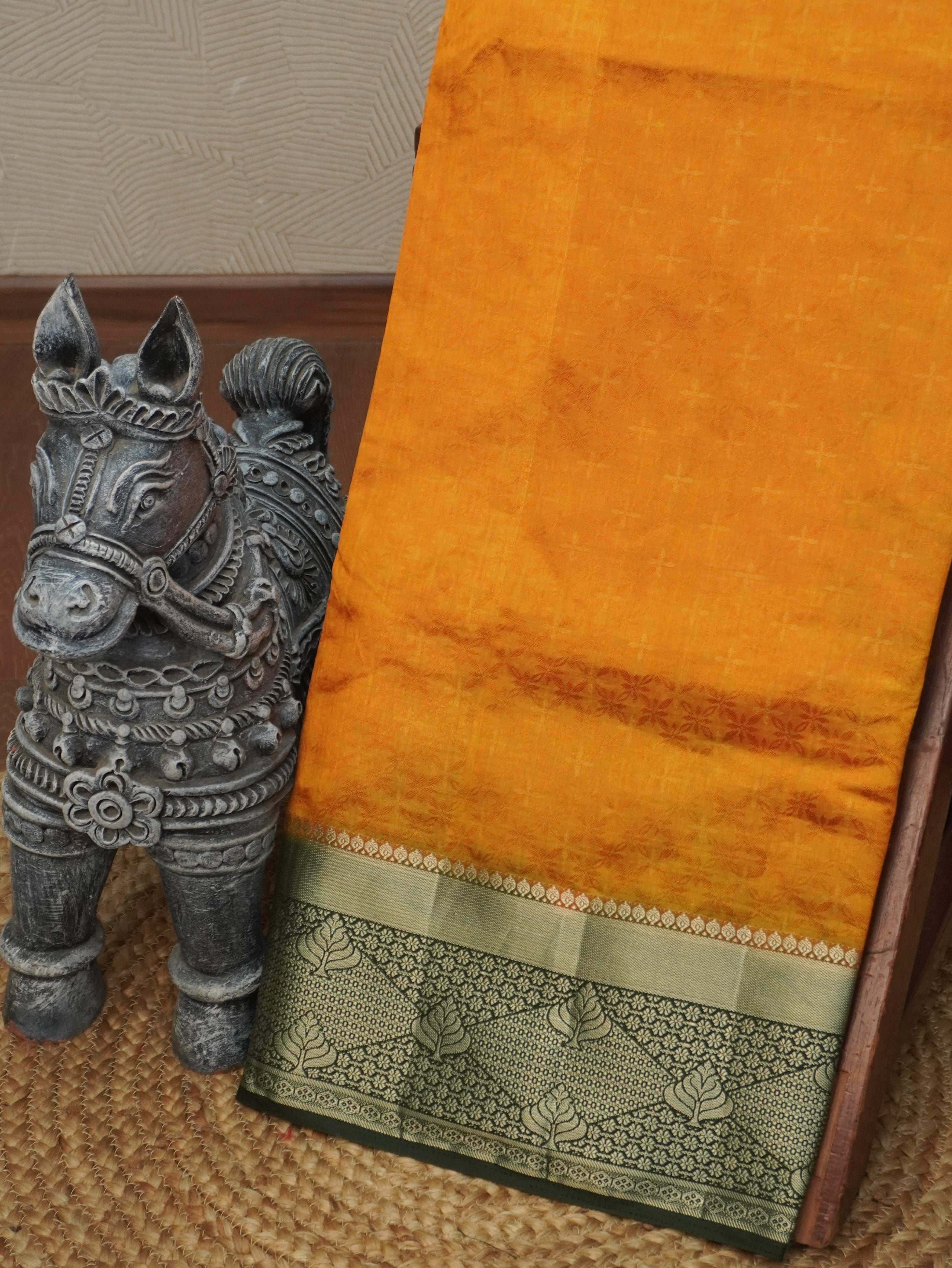 Semi Tussar Saree | TTDS3525