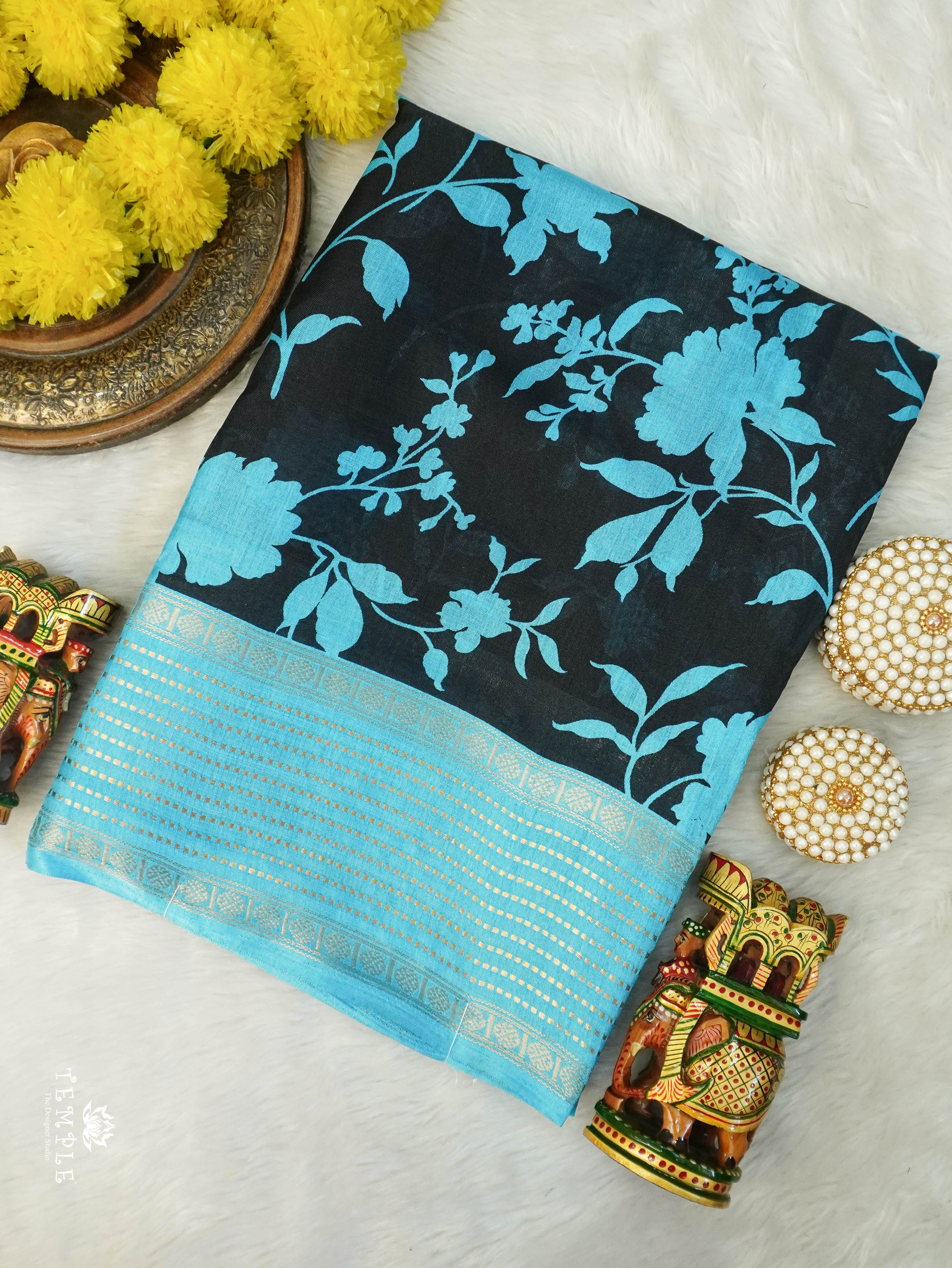 Printed Fancy Saree | TTDS3093