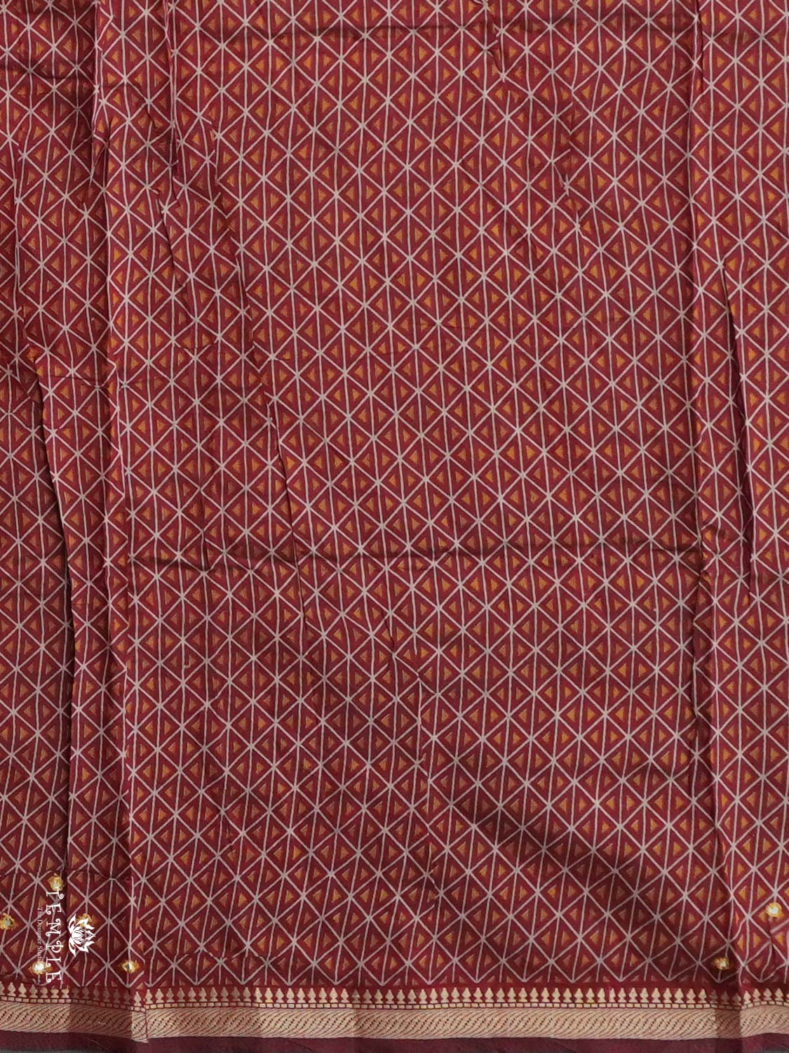 Fancy Cotton Saree | TTDS2609