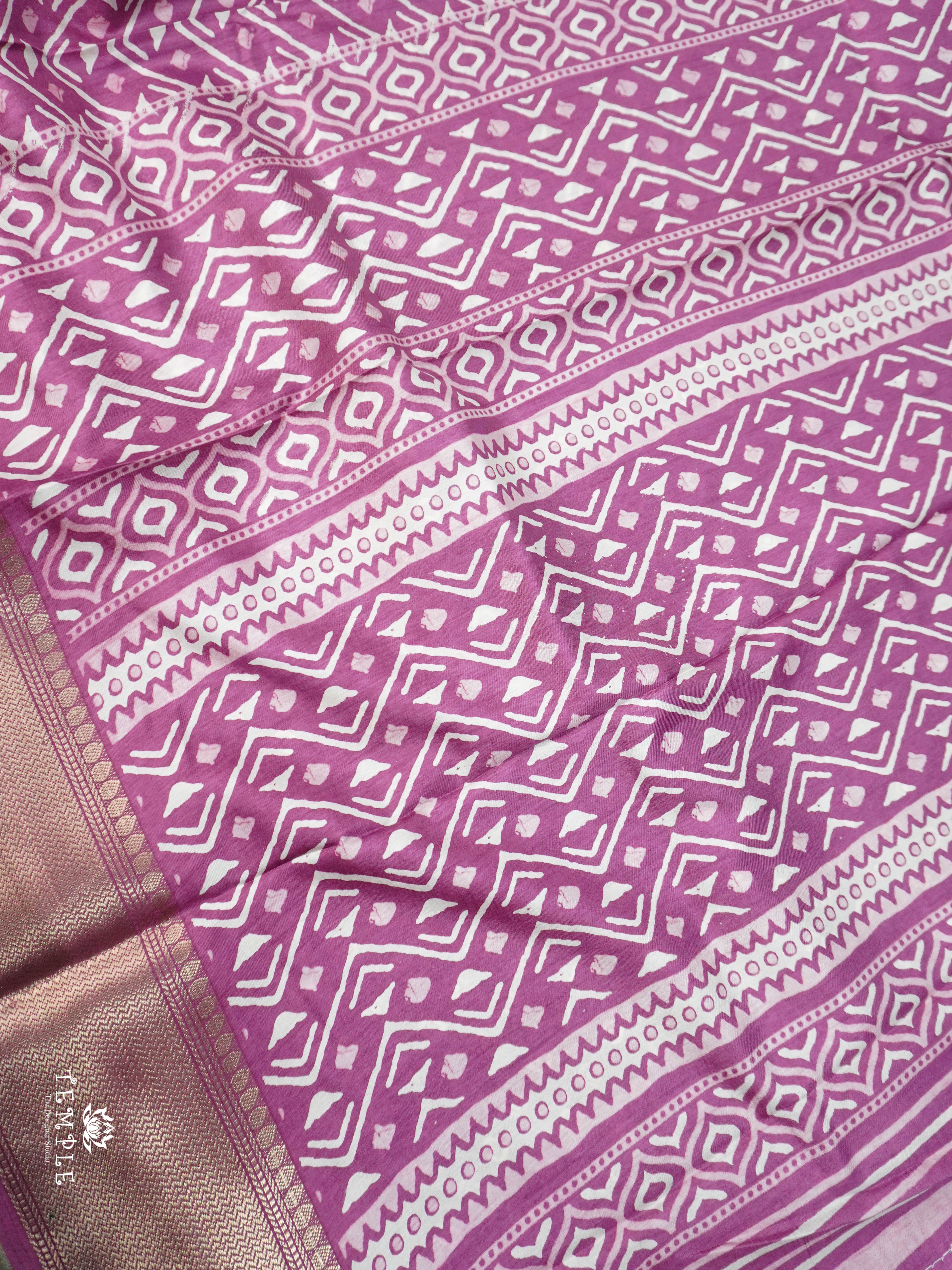 Printed Dola Saree | TTDS1638