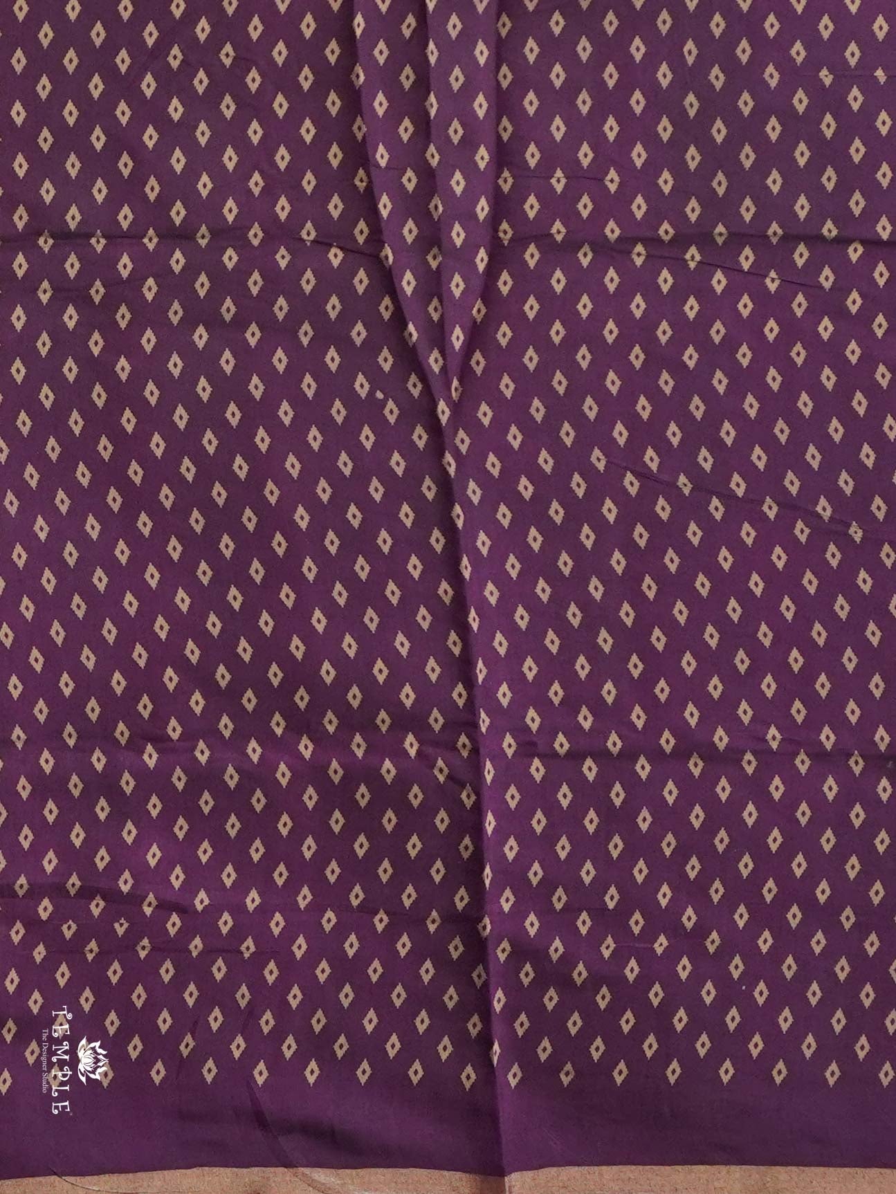 Floral Design Cotton Sarees With Mirror Work | TTDS2614