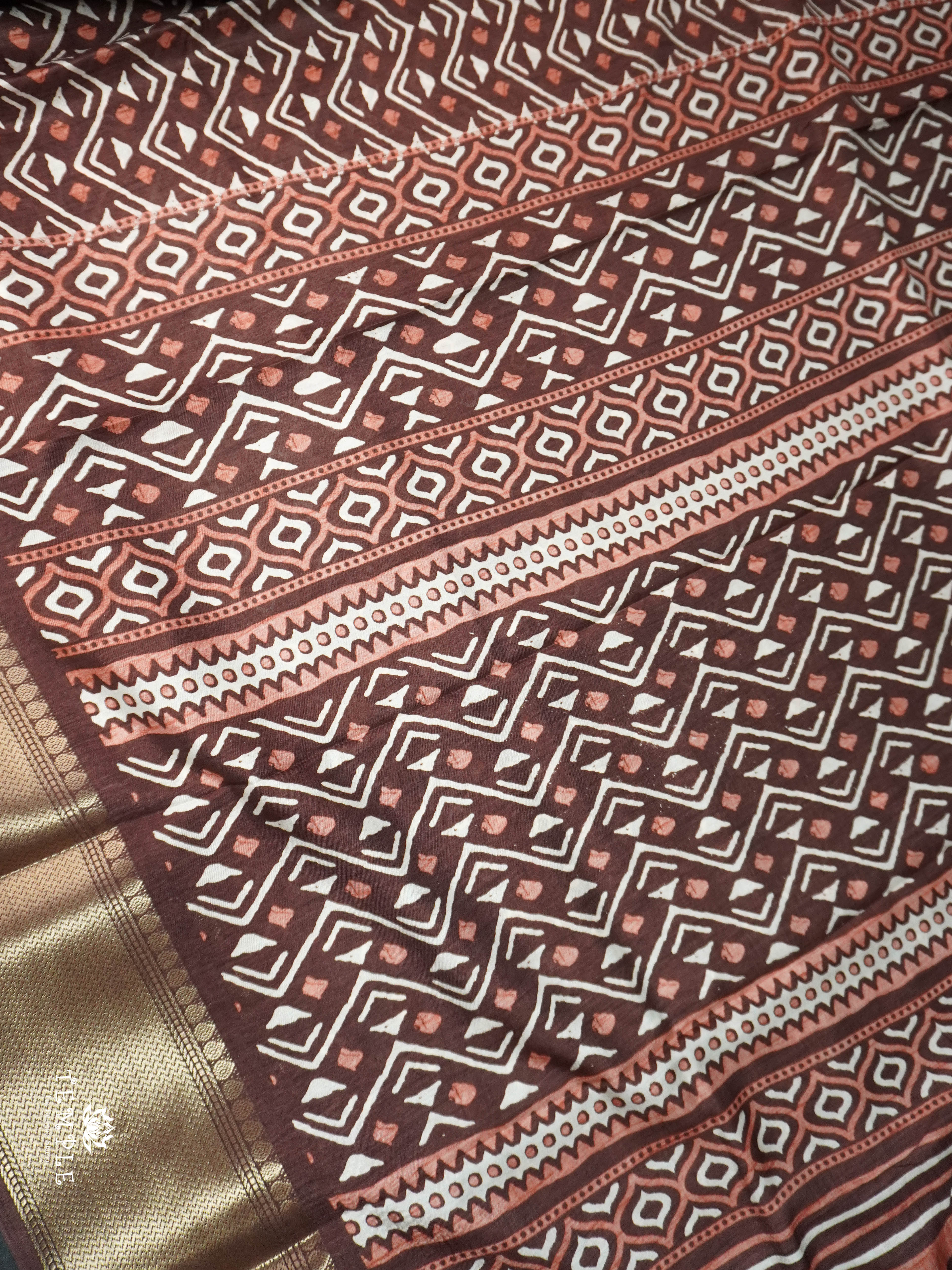 Printed Dola Saree | TTDS1638