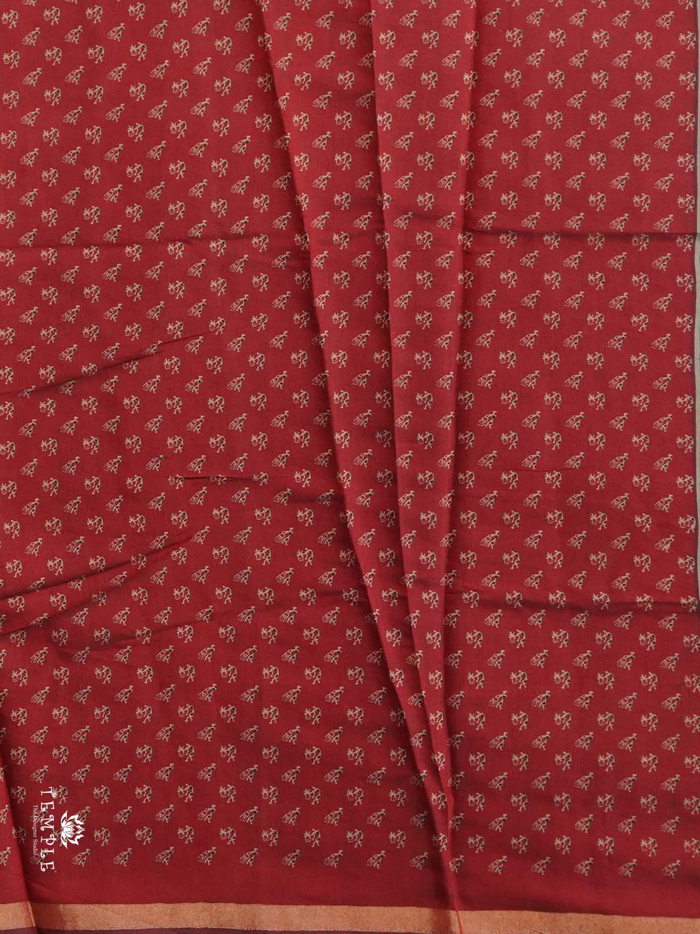 Cotton Sarees With Mirror Work | TTDS2613