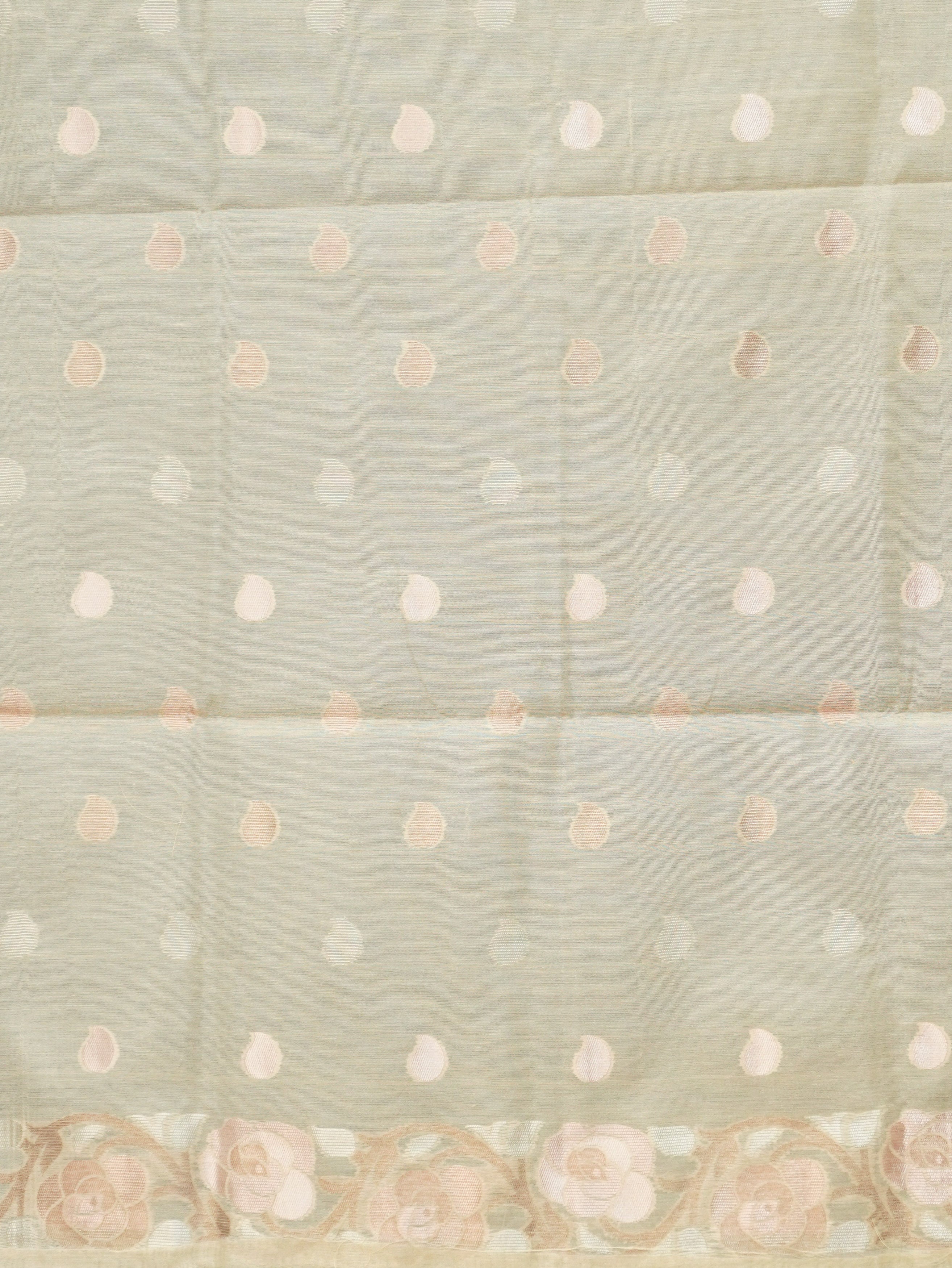 Chanderi Silk Cotton Saree | TTDS3521