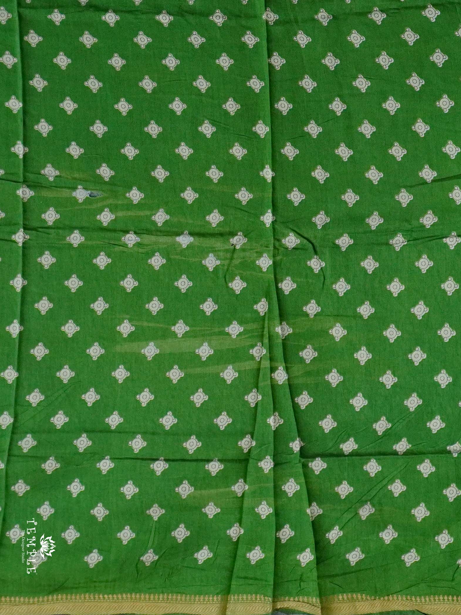 Mangalagiri Cotton Saree With Mirror Work | TTDS2610