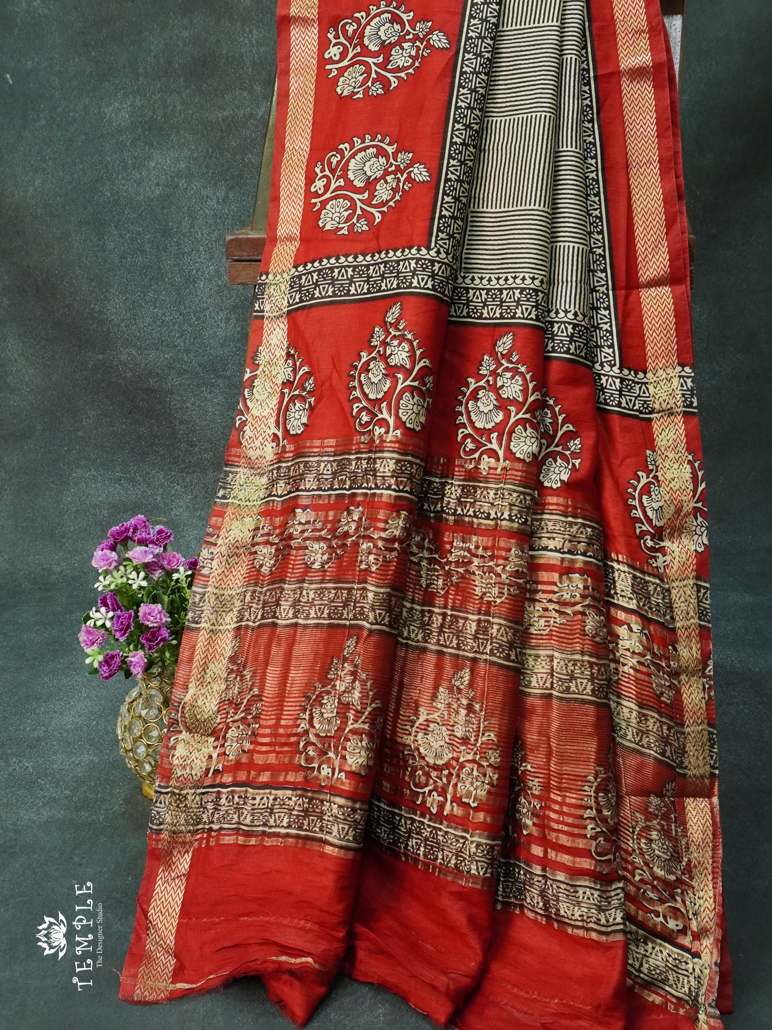 Modal Silk Saree(Red) | TTDS1222 | Sparkling Deals | PRE BOOKING