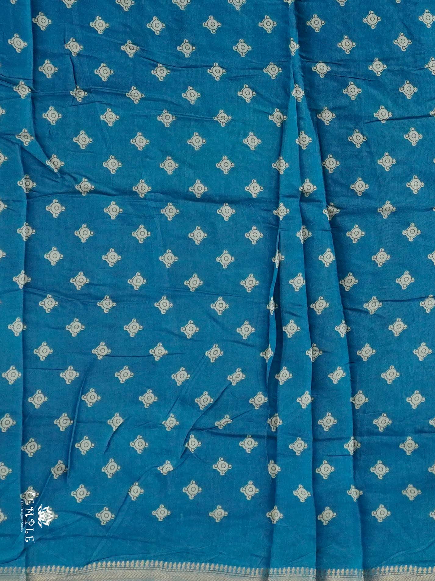 Mangalagiri Cotton Saree With Mirror Work | TTDS2610