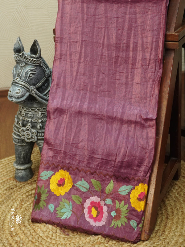 Fendi Silk Saree | TTDS3097