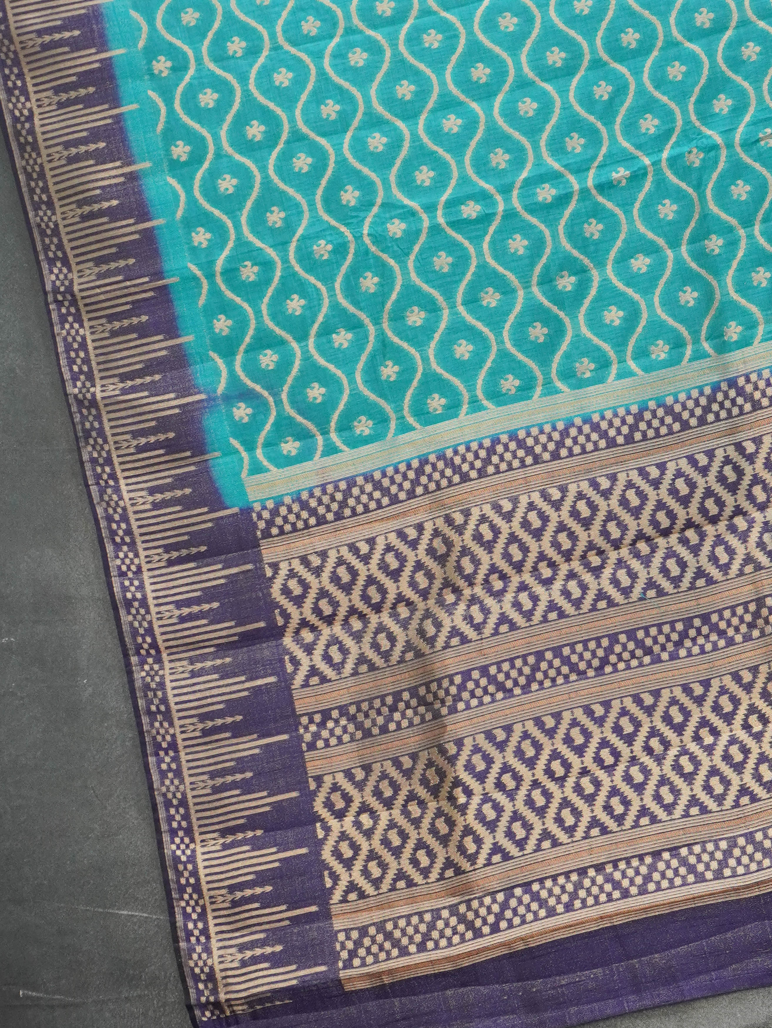 Semi Tussar Saree | TTDS3524