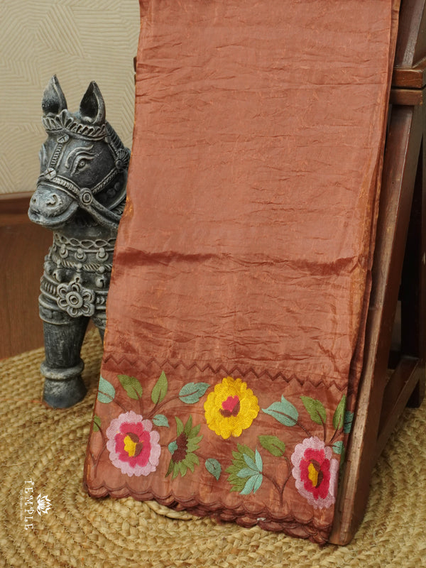 Fendi Silk Saree | TTDS3097