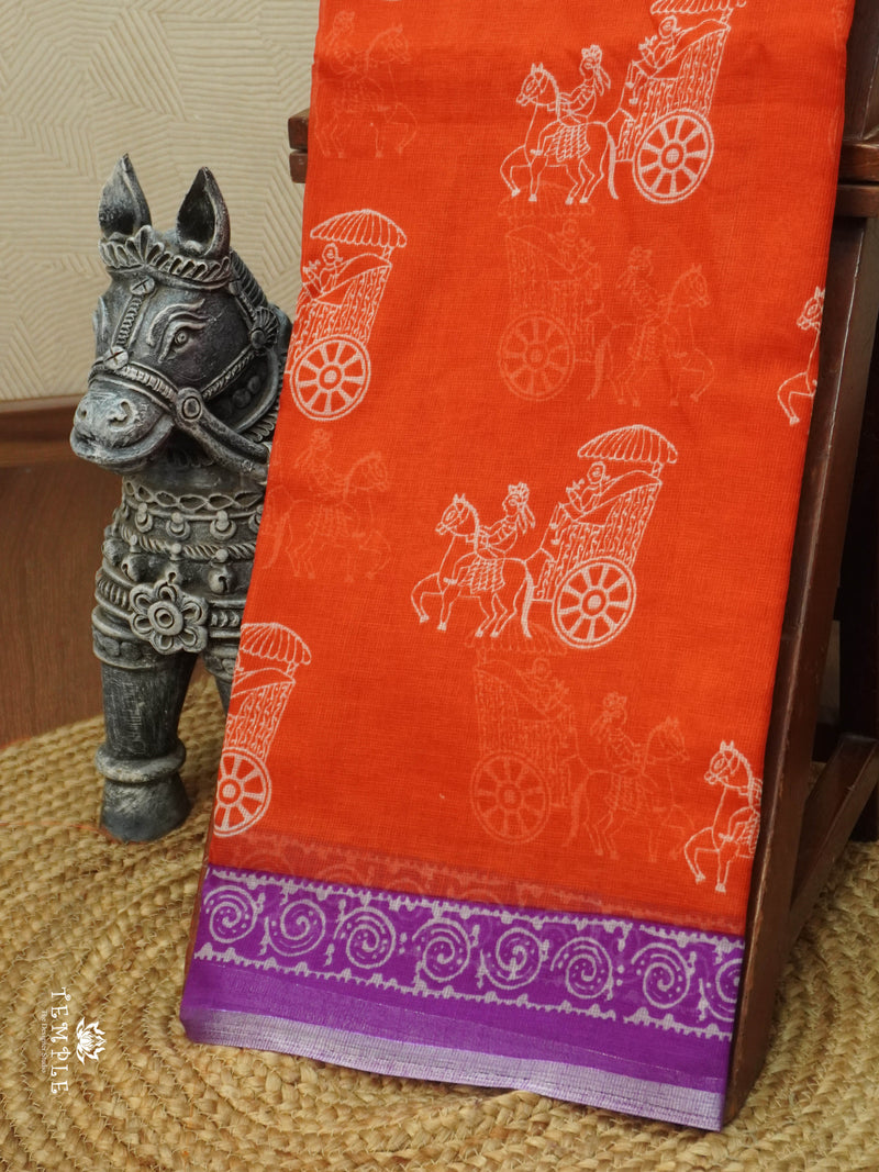 Printed Kota Saree | TTDS3098