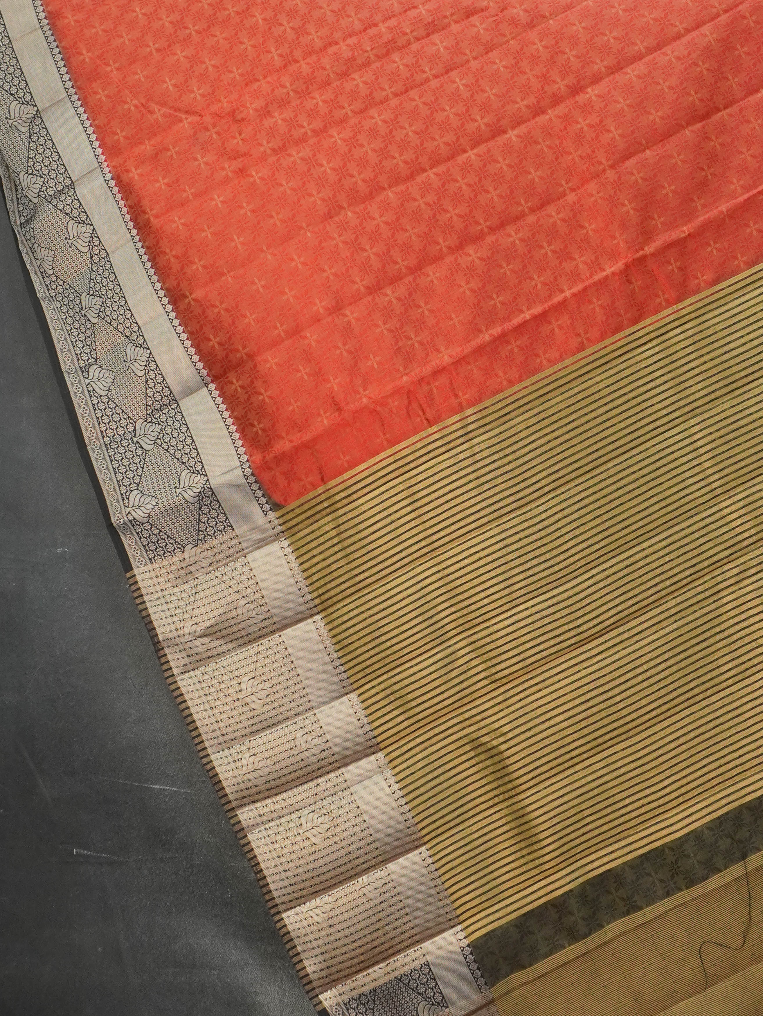 Semi Tussar Saree | TTDS3525