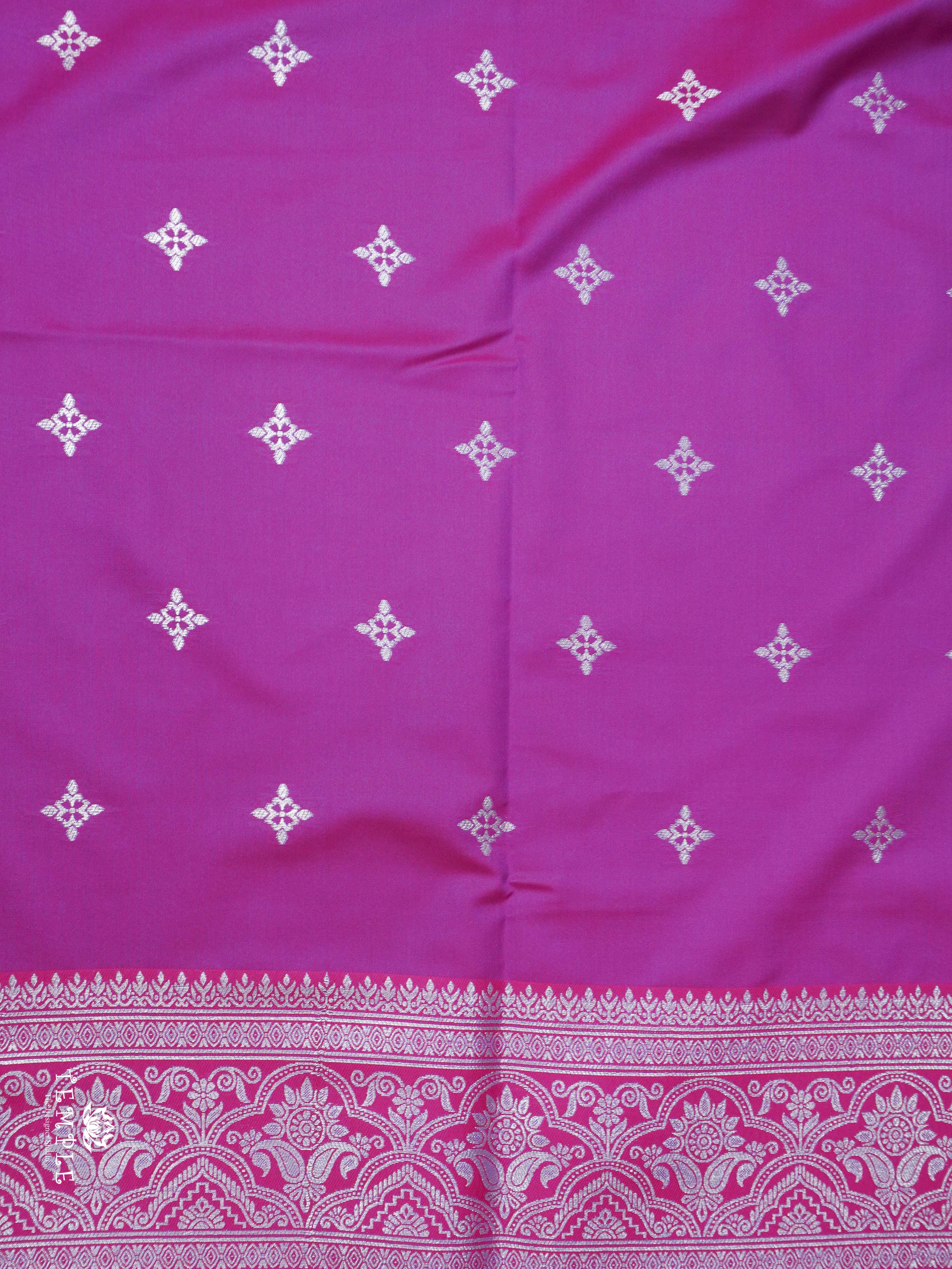 Lichi Silk Saree With Zari woven Pattern | TTDS2101