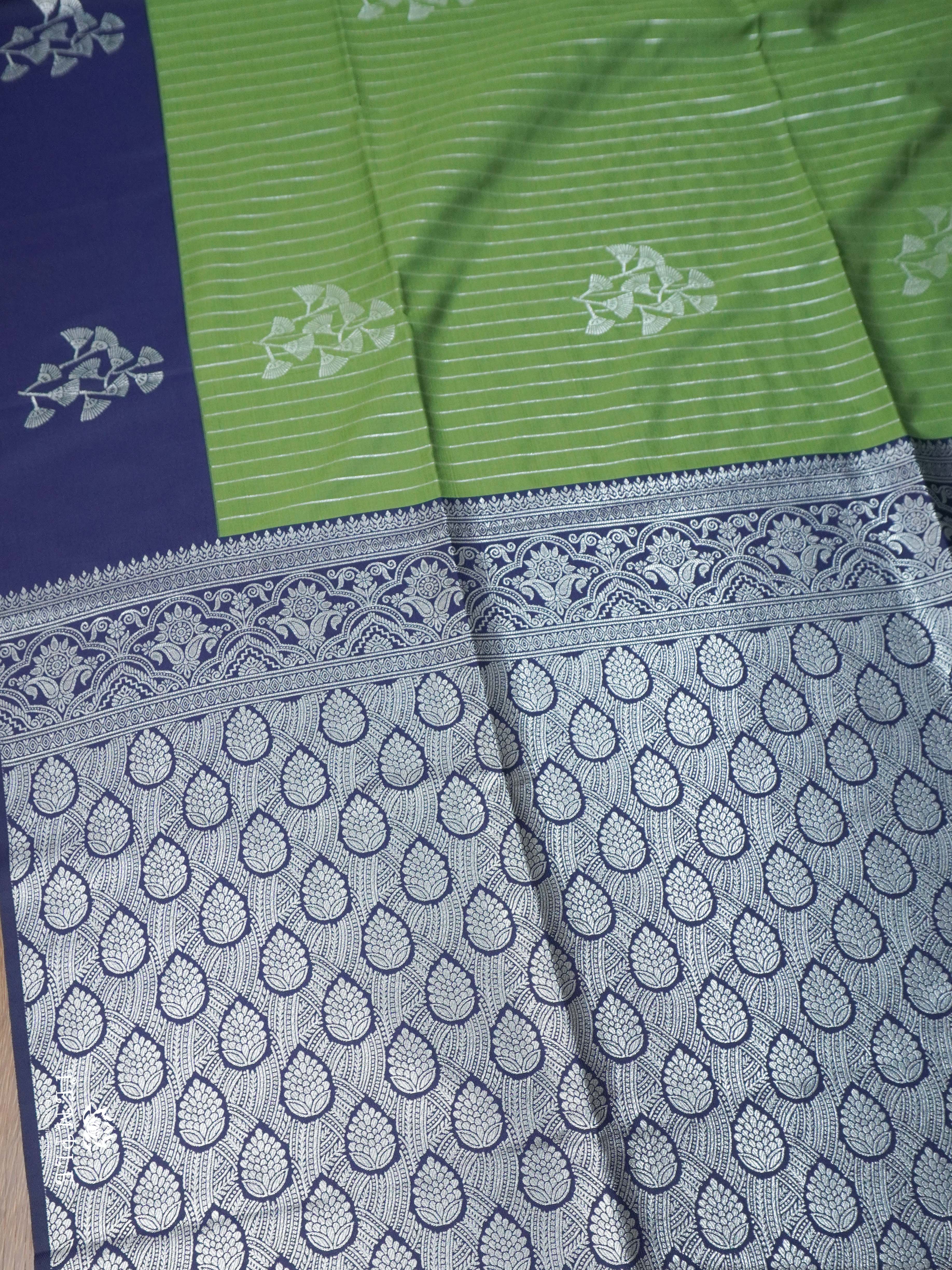 Lichi Silk Saree With Zari woven Pattern | TTDS2101