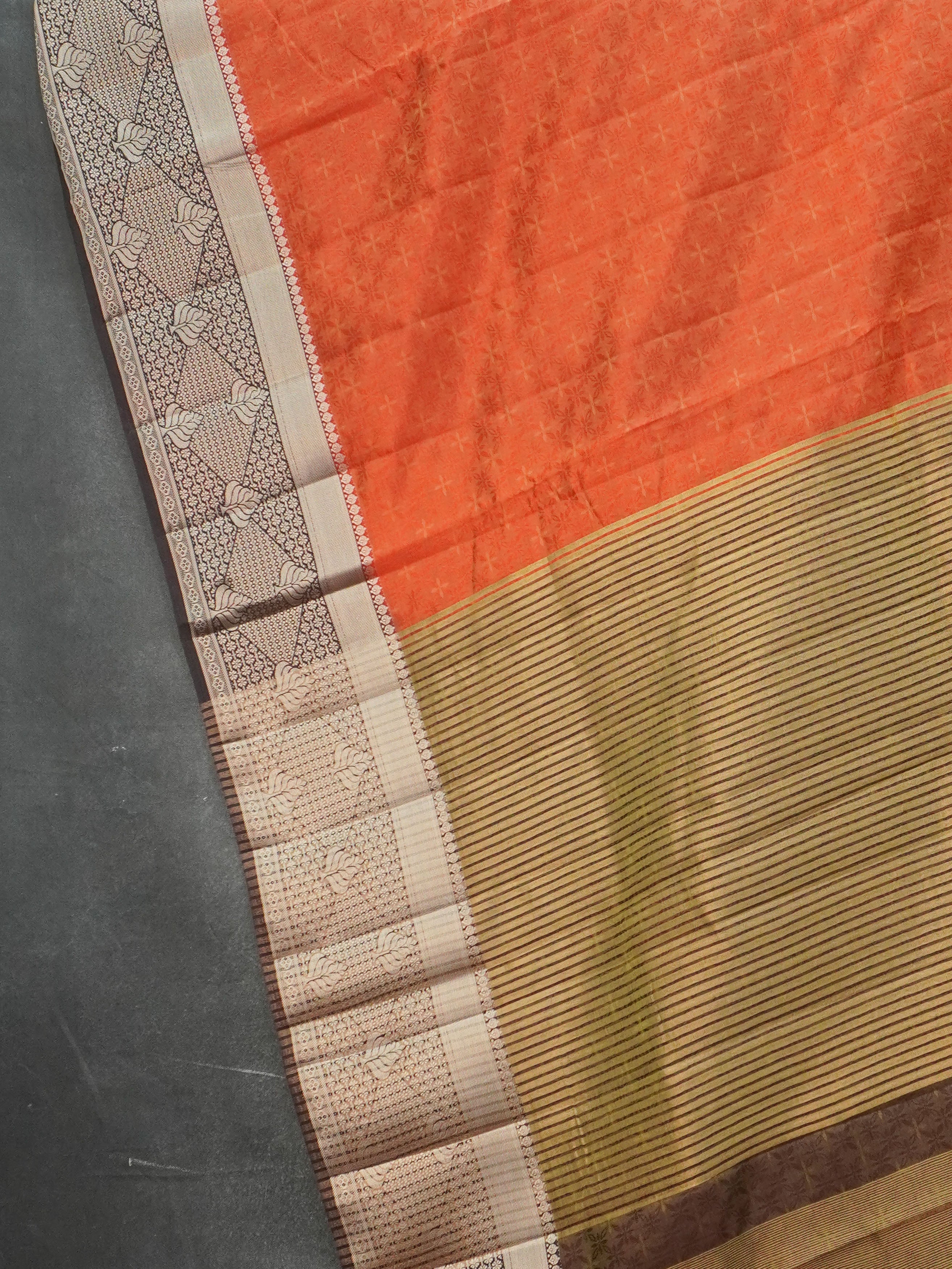 Semi Tussar Saree | TTDS3525