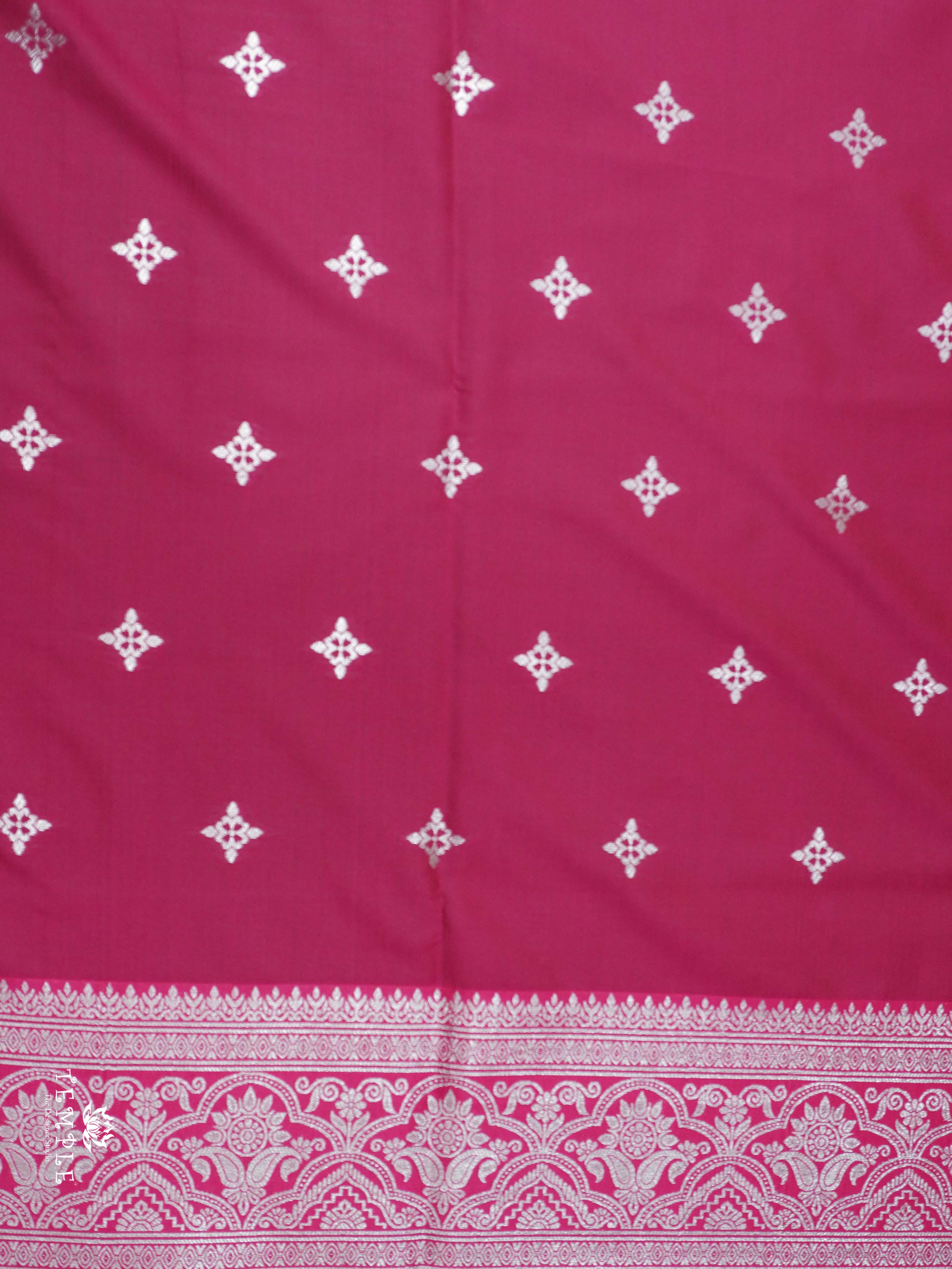 Lichi Silk Saree With Zari woven Pattern | TTDS2101