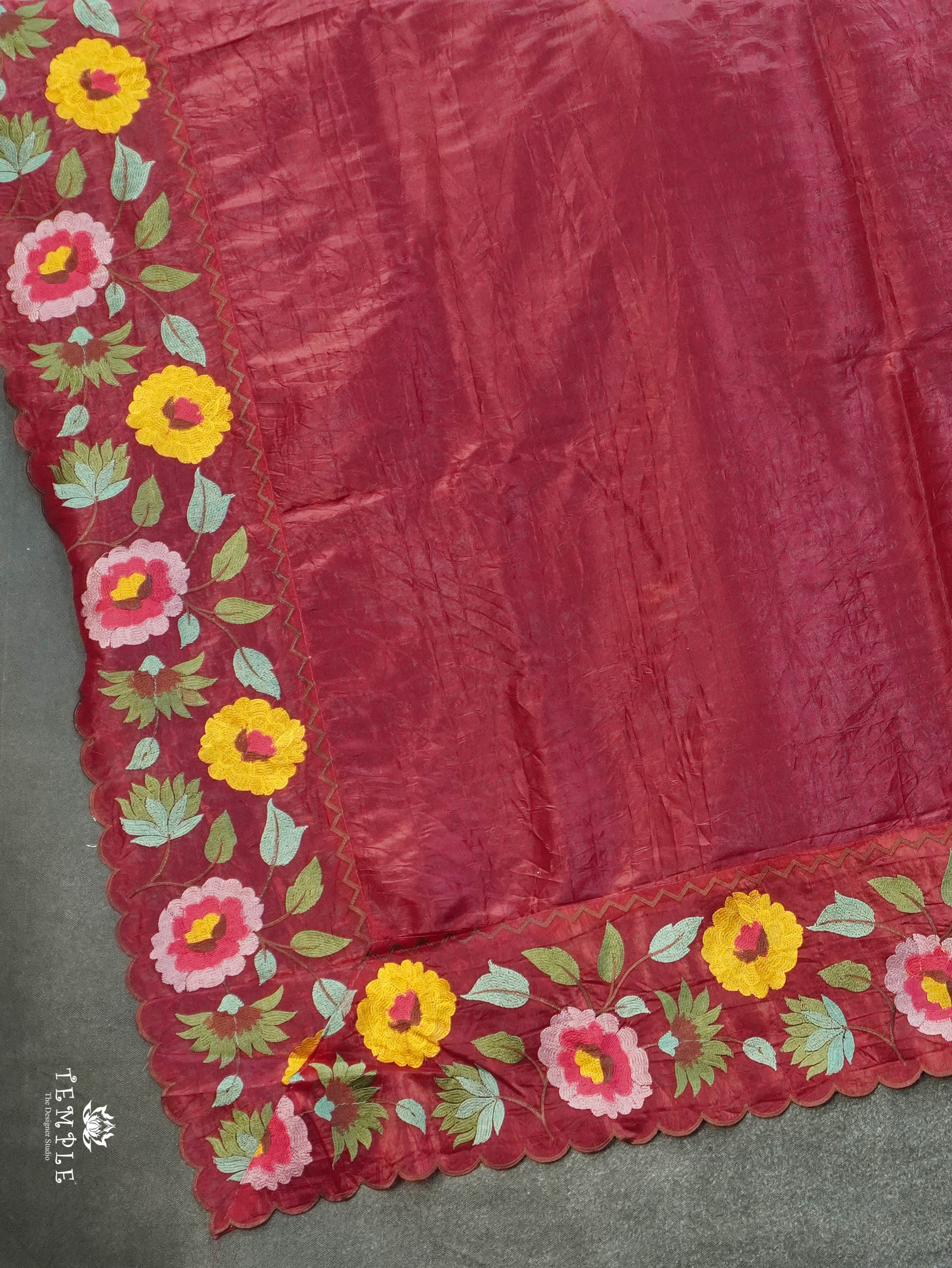 Fendi Silk Saree | TTDS3097