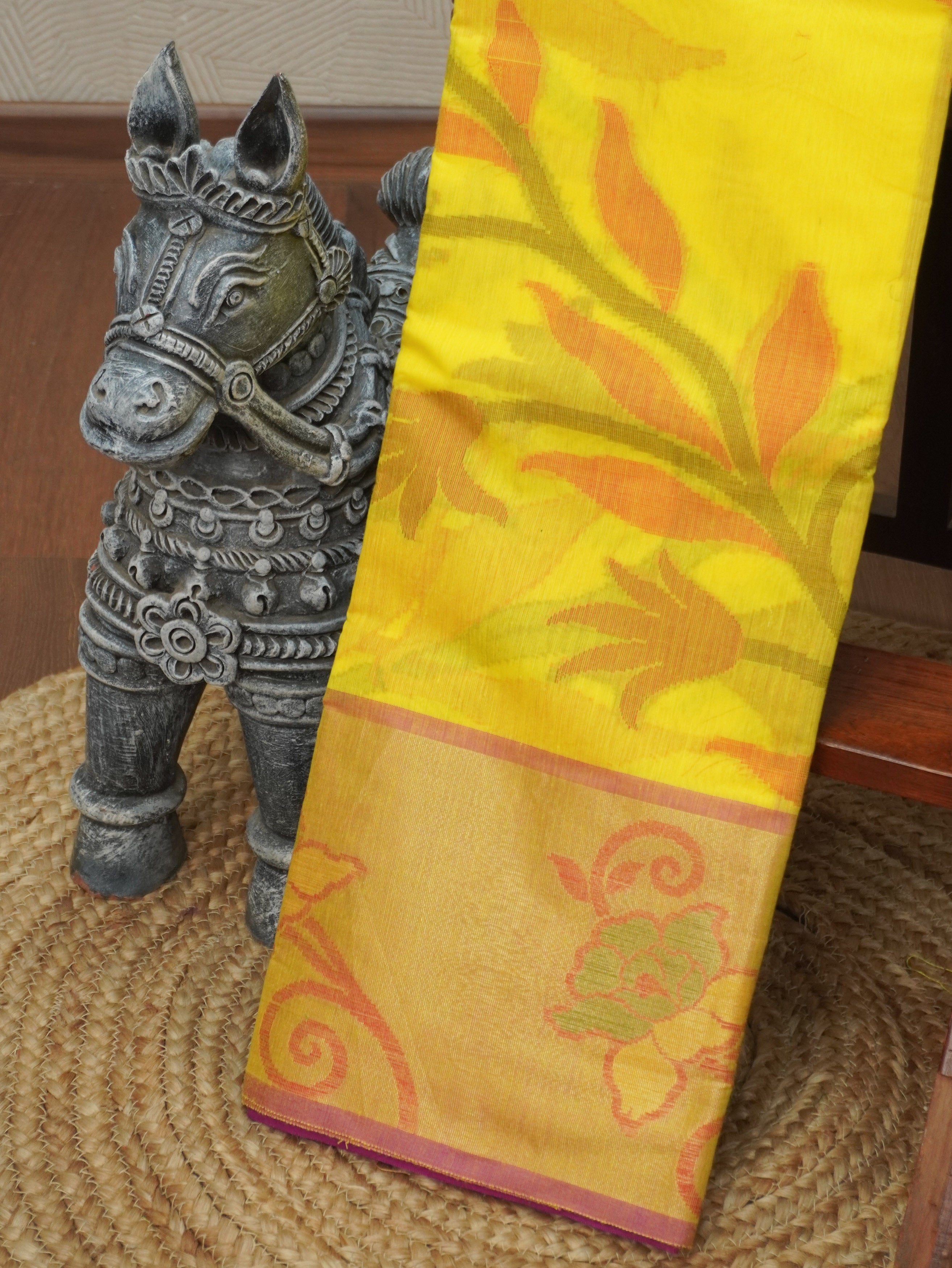 Pochampally Chanderi Cotton Saree | TTDS1103