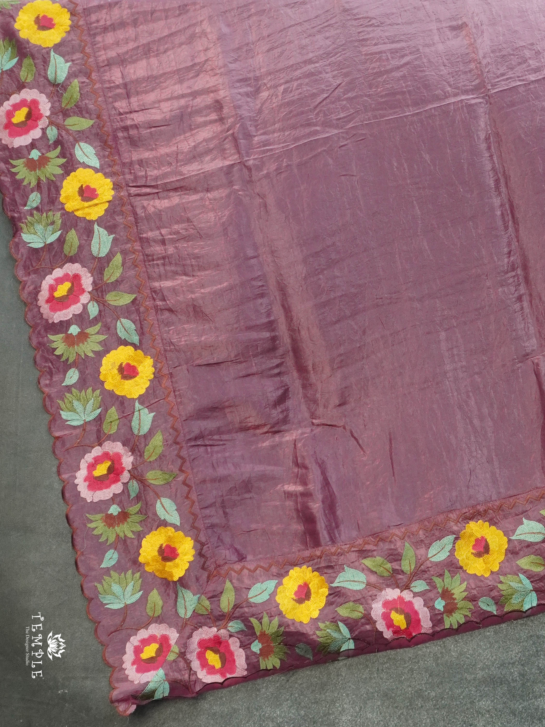 Fendi Silk Saree | TTDS3097