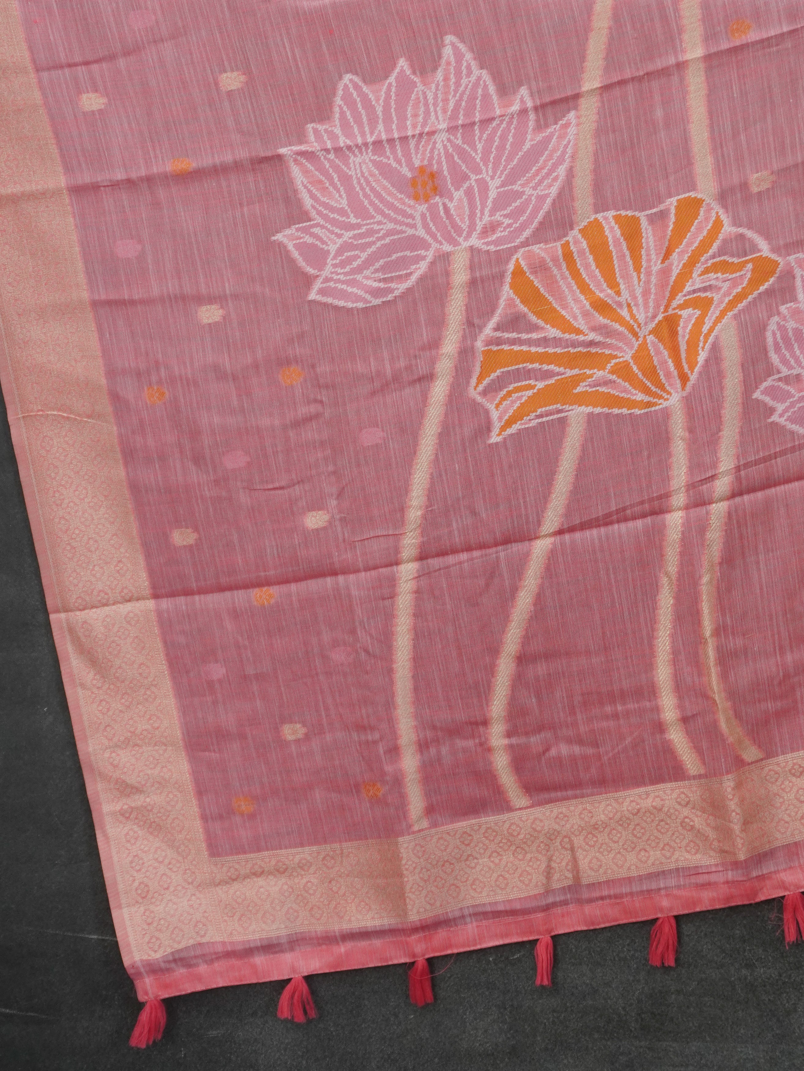 Khadi Cotton Saree | TTDS3547
