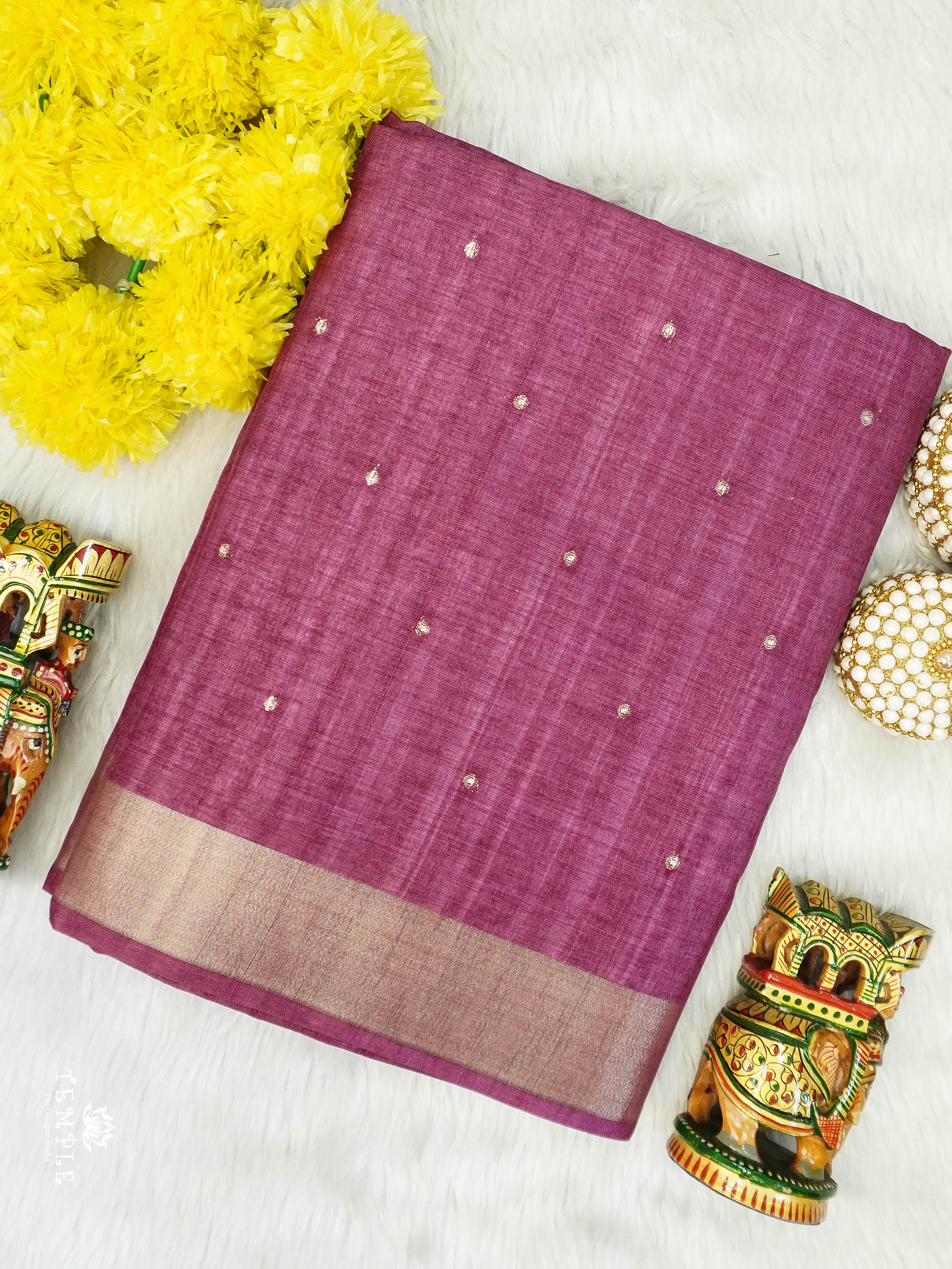 Handloom Matka Silk Saree | TTDS3109