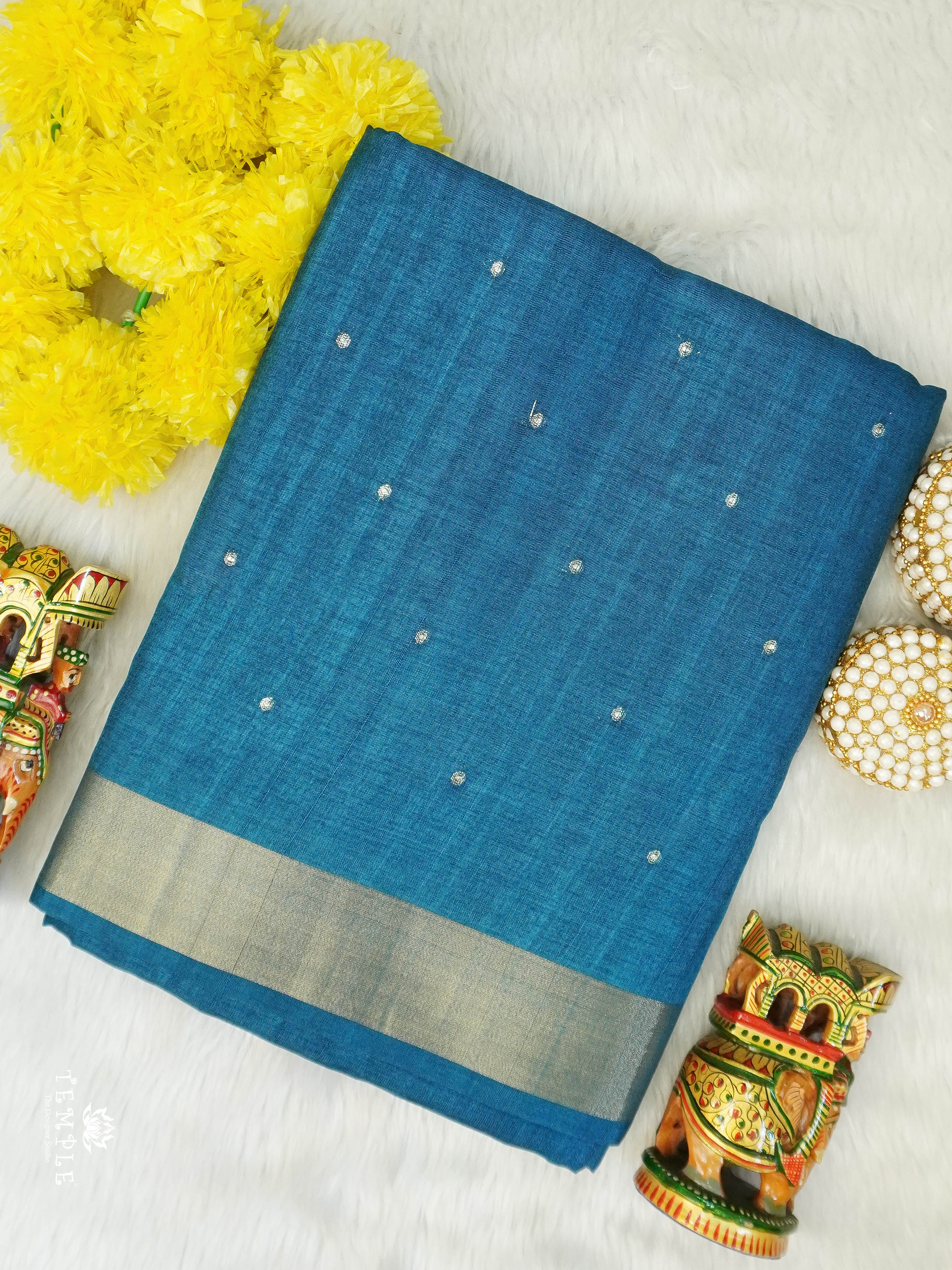 Handloom Matka Silk Saree | TTDS3109