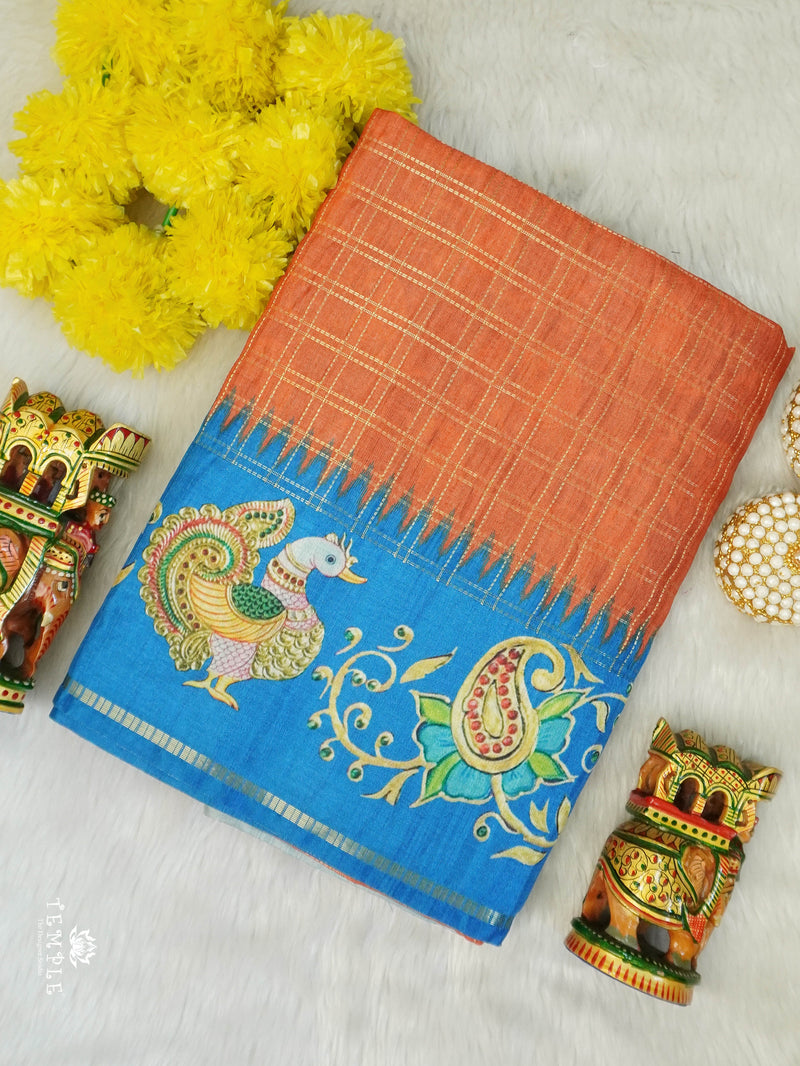 Handloom Matka Silk Saree | TTDS3112