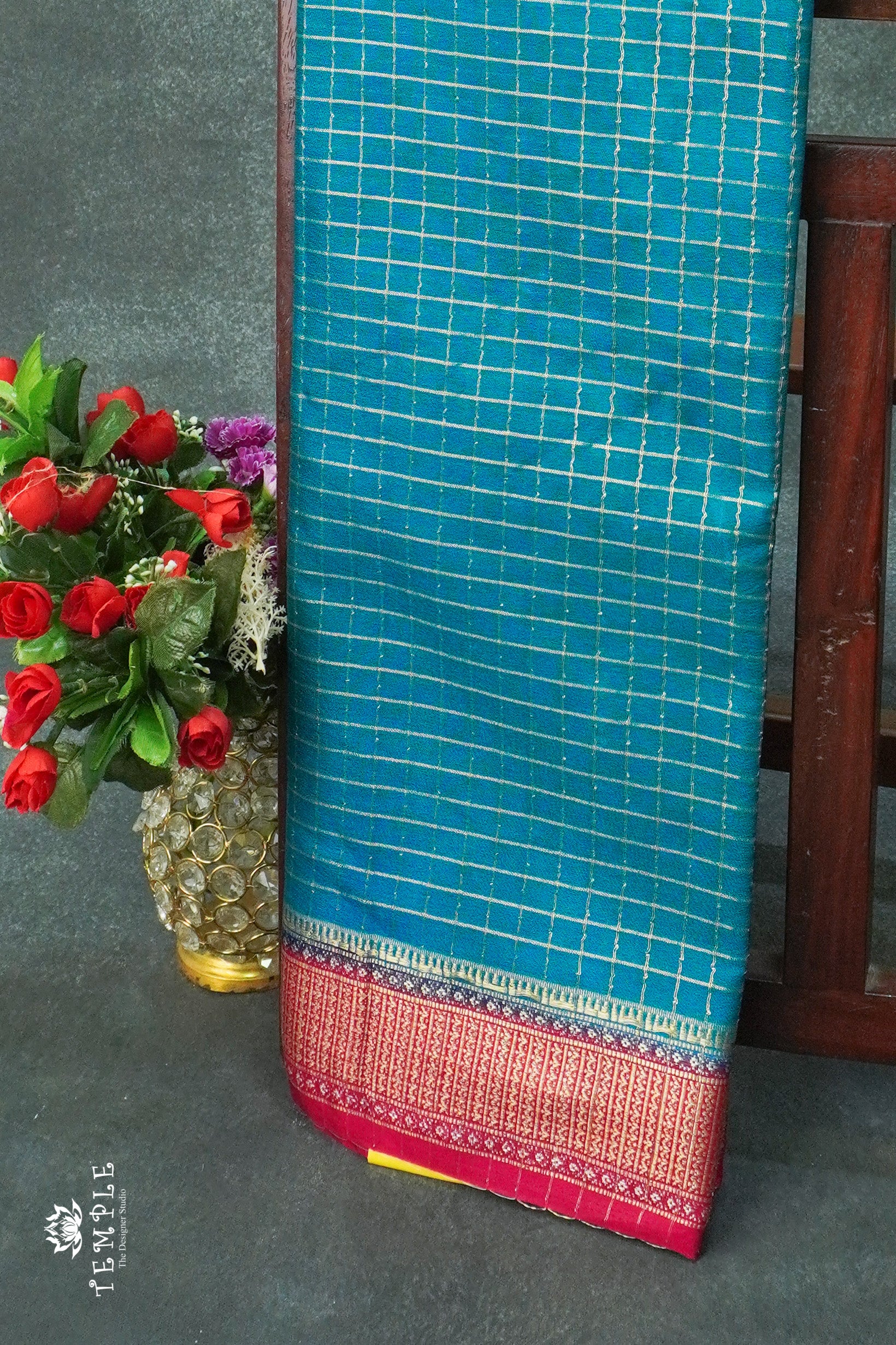 Mysore Crepe Silk Saree  | TTDS1239 | Sparkling Deals