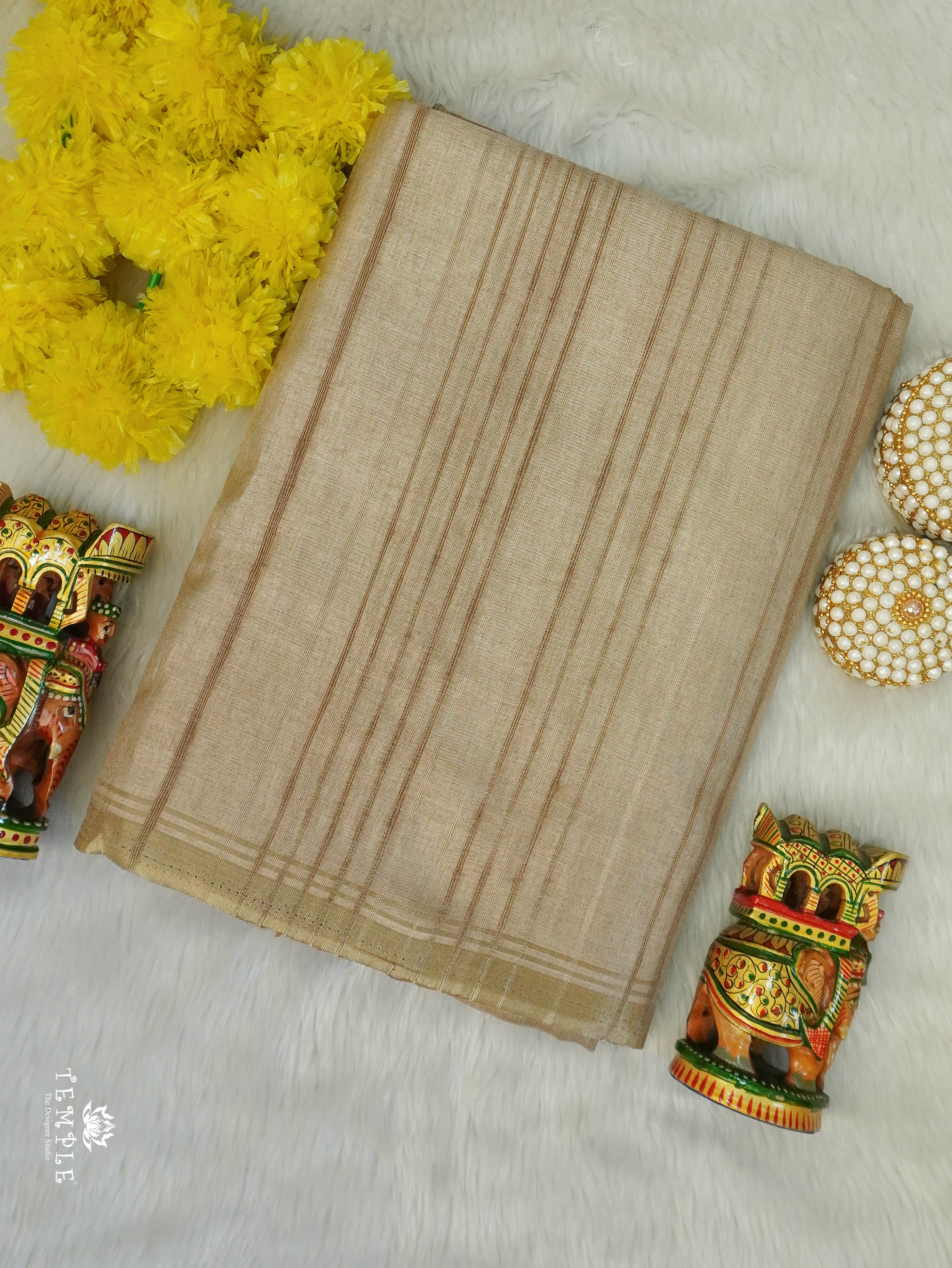 Handloom Matka Silk Saree | TTDS3114