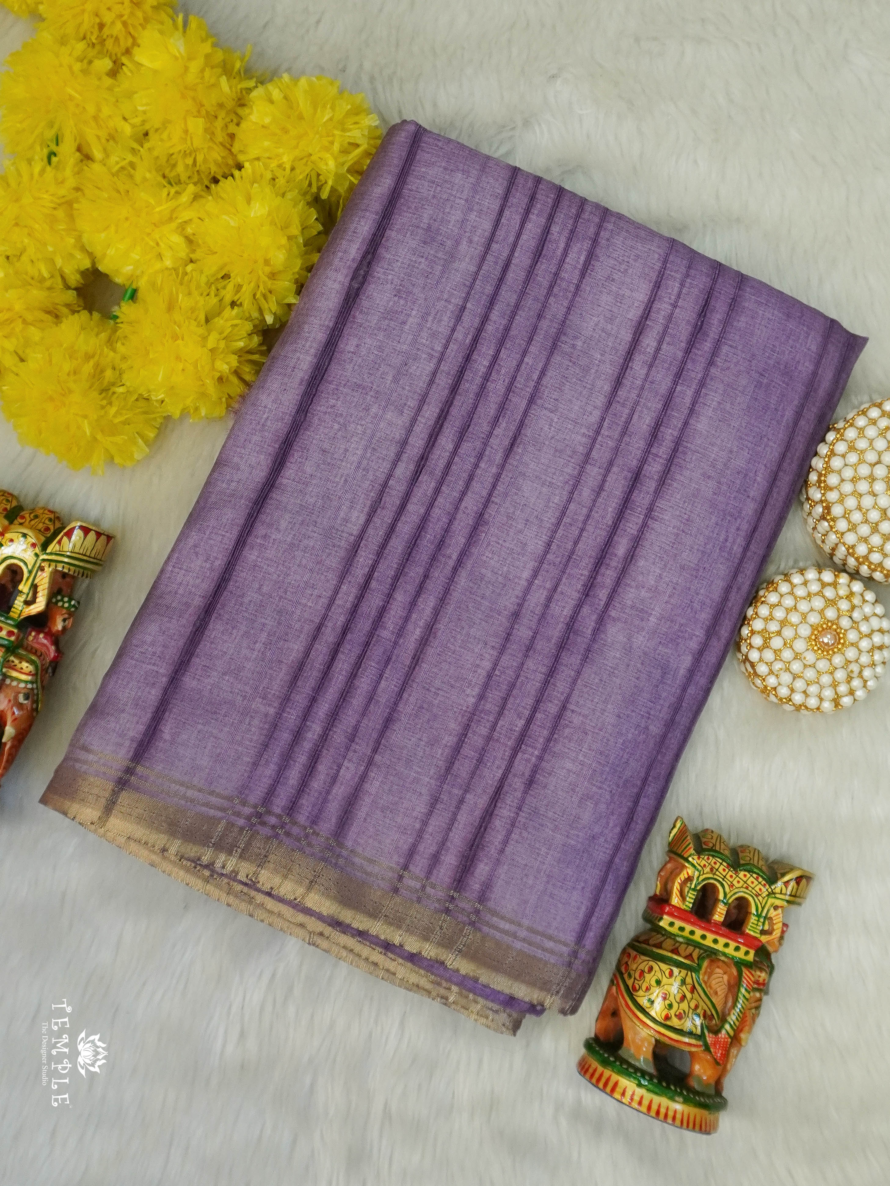 Handloom Matka Silk Saree | TTDS3114
