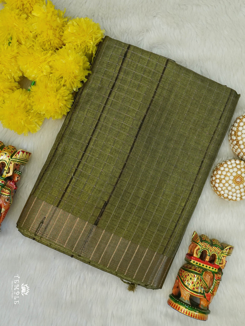 Handloom Matka Silk Saree | TTDS3116
