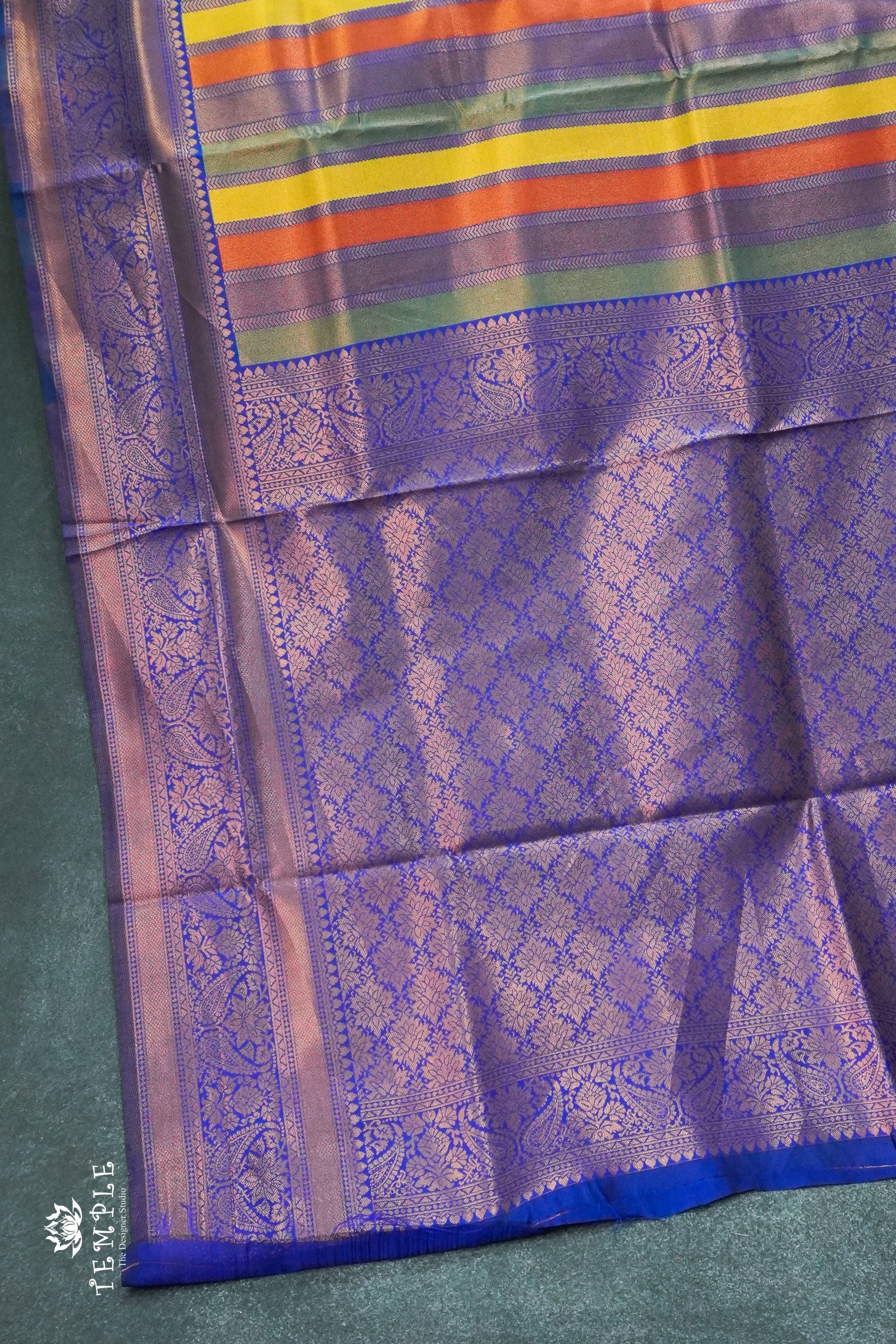 Semi Kanchi Silk Sarees | TTDS1233 | Sparkling Deals