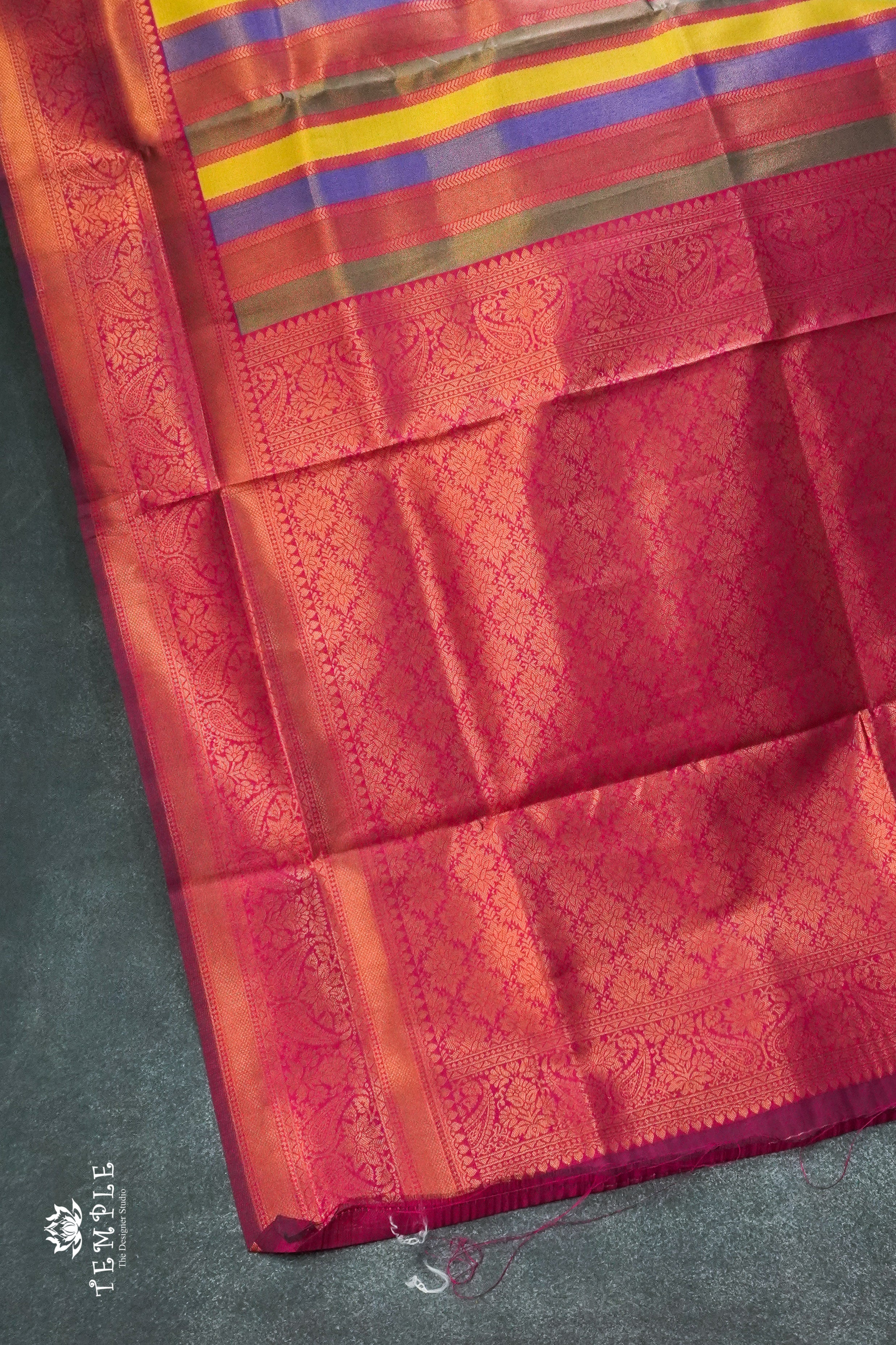 Semi Kanchi Silk Sarees | TTDS1233 | Sparkling Deals