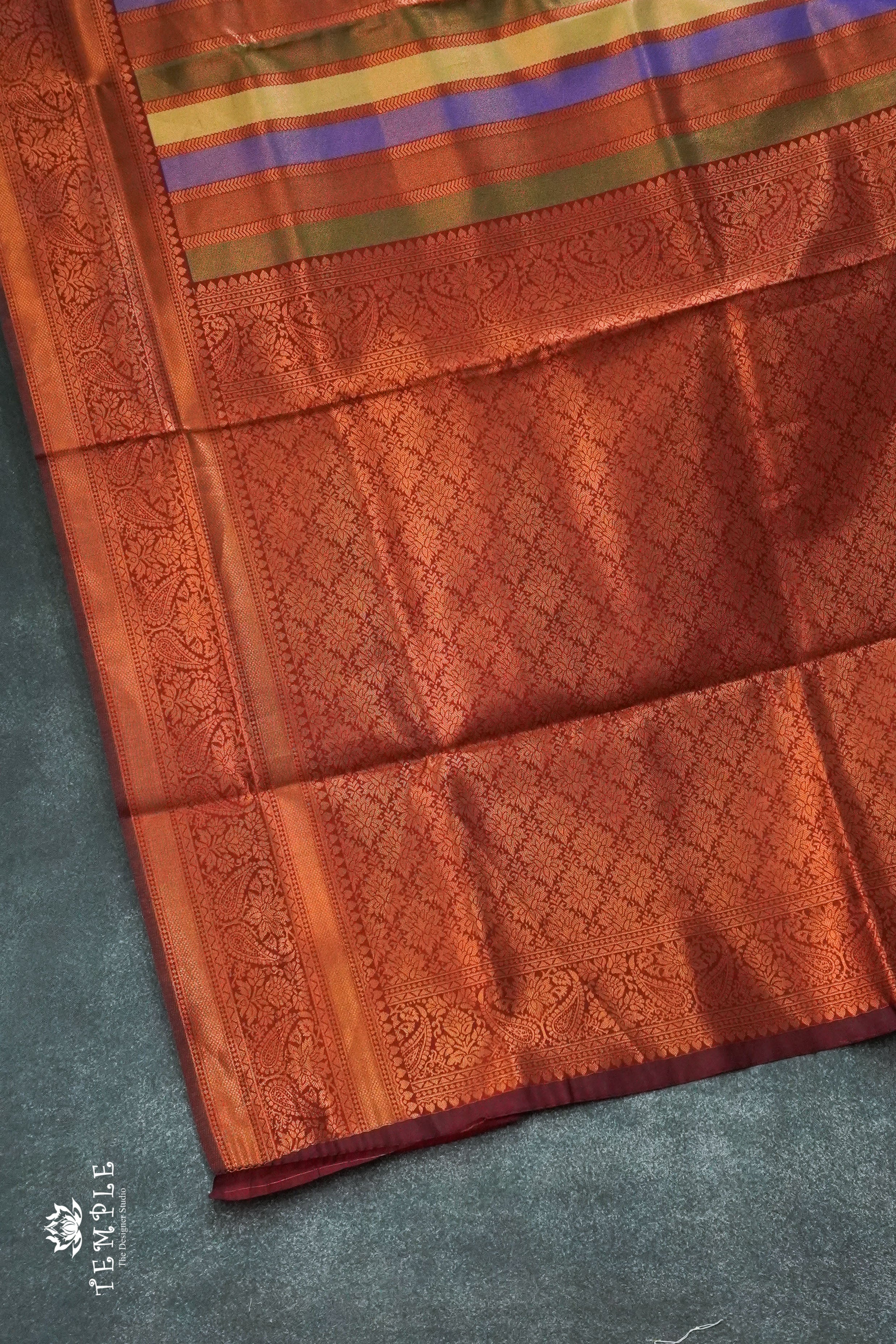 Semi Kanchi Silk Sarees | TTDS1233 | Sparkling Deals