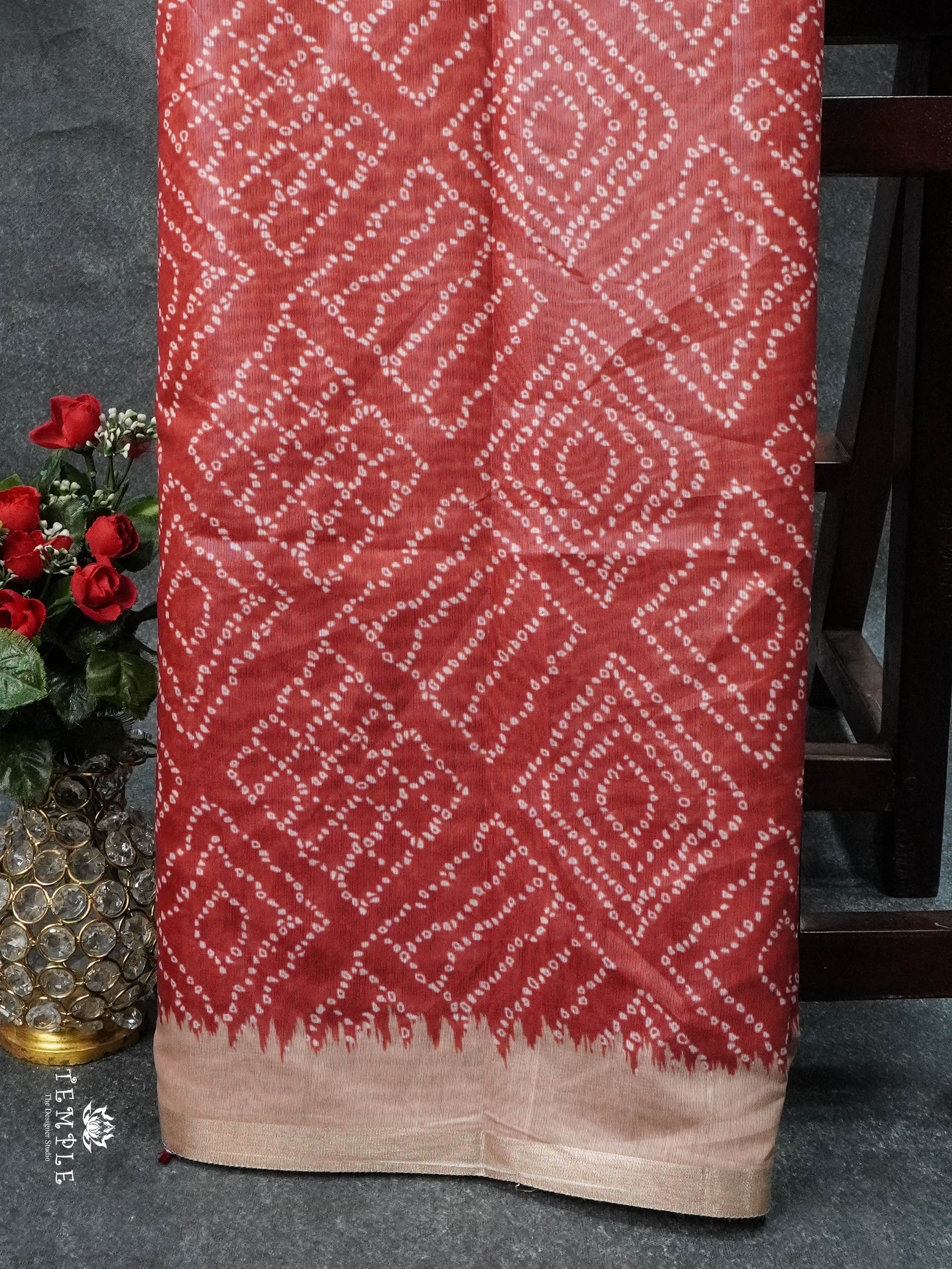 Summer Loom Cotton Saree | TTDS1652