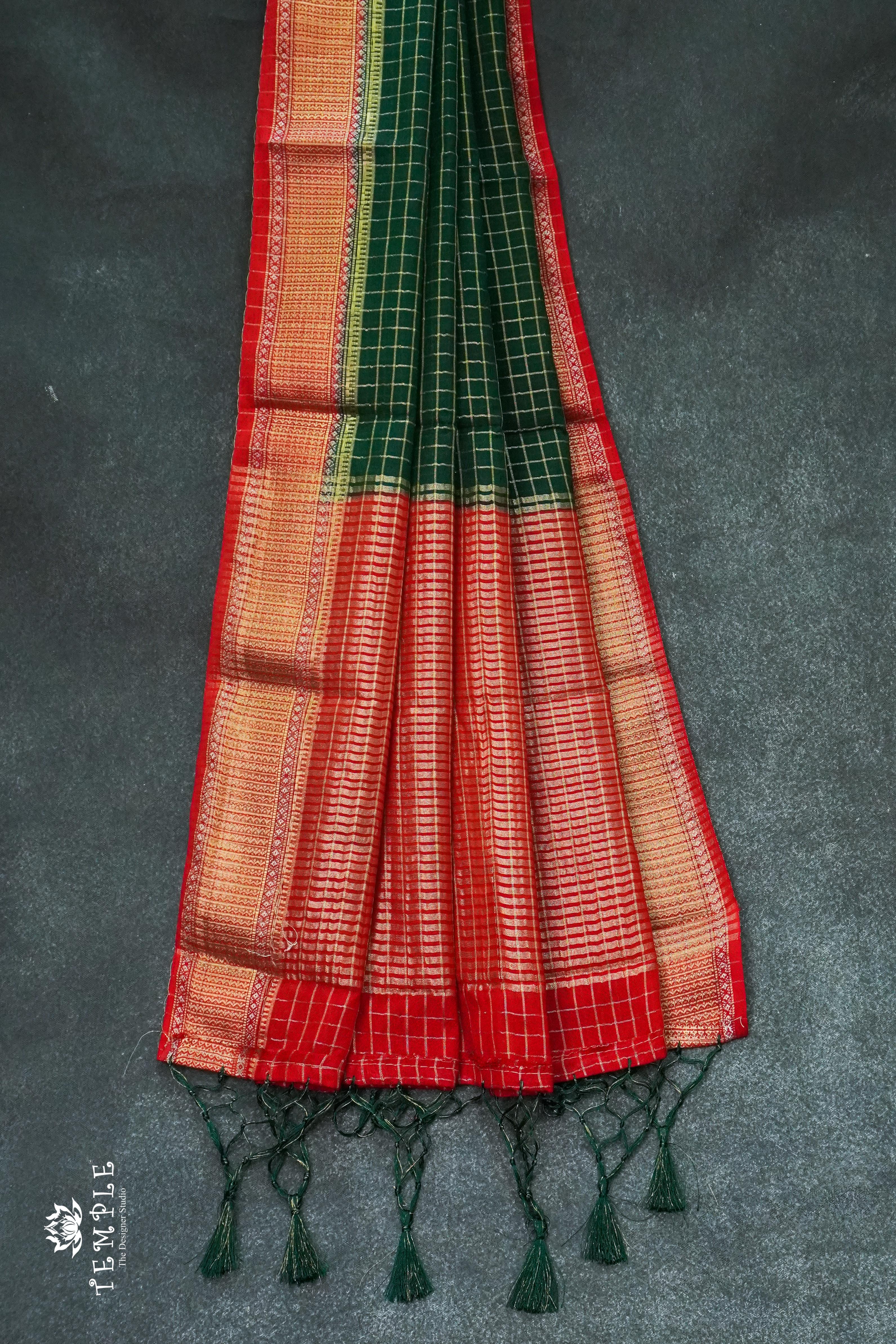 Mysore Crepe Silk Saree  | TTDS1239 | Sparkling Deals