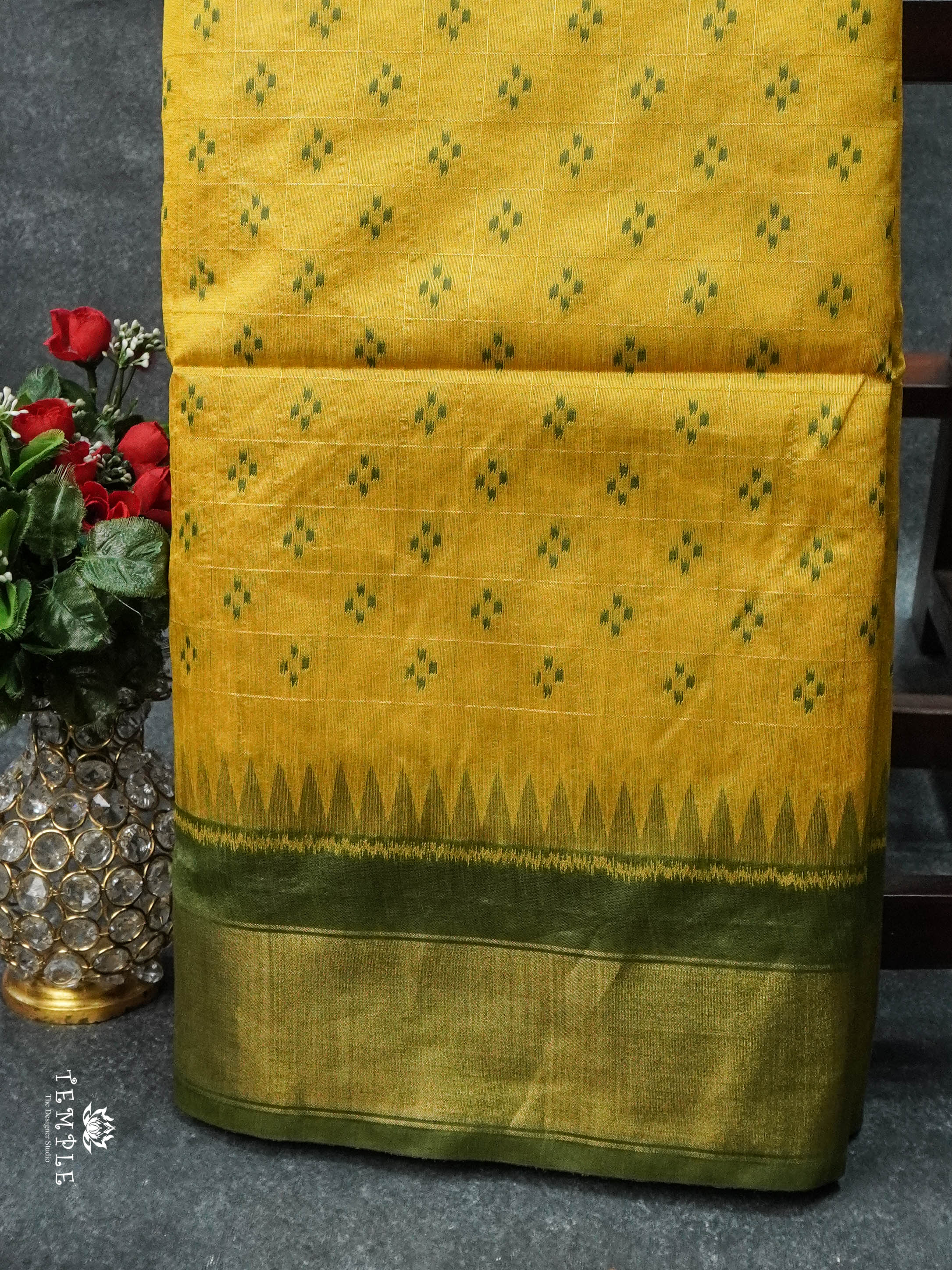 Semi Venkatagiri Silk Saree | TTDS1654